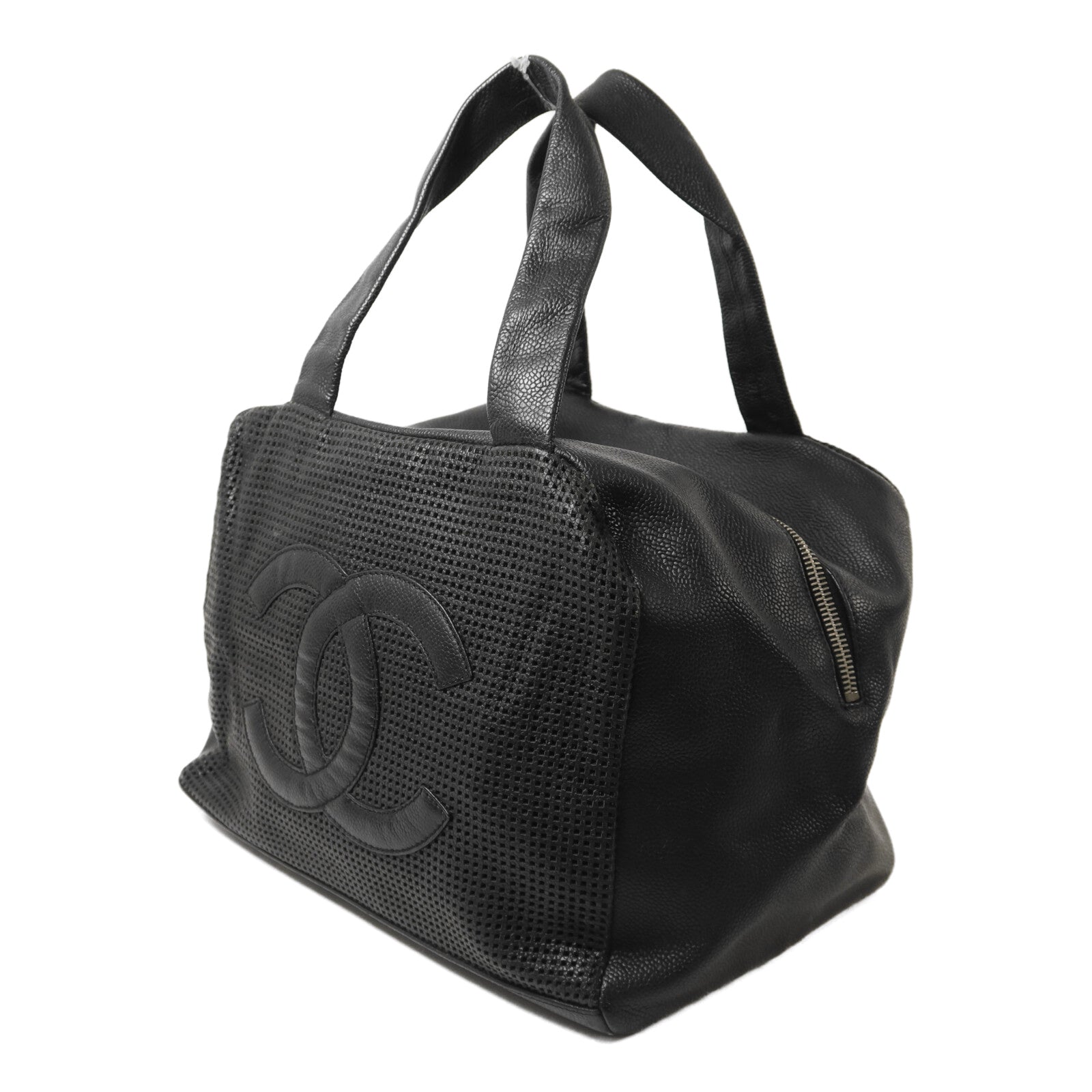 CHANEL 牛皮皮革Vintage Handbag手挽袋