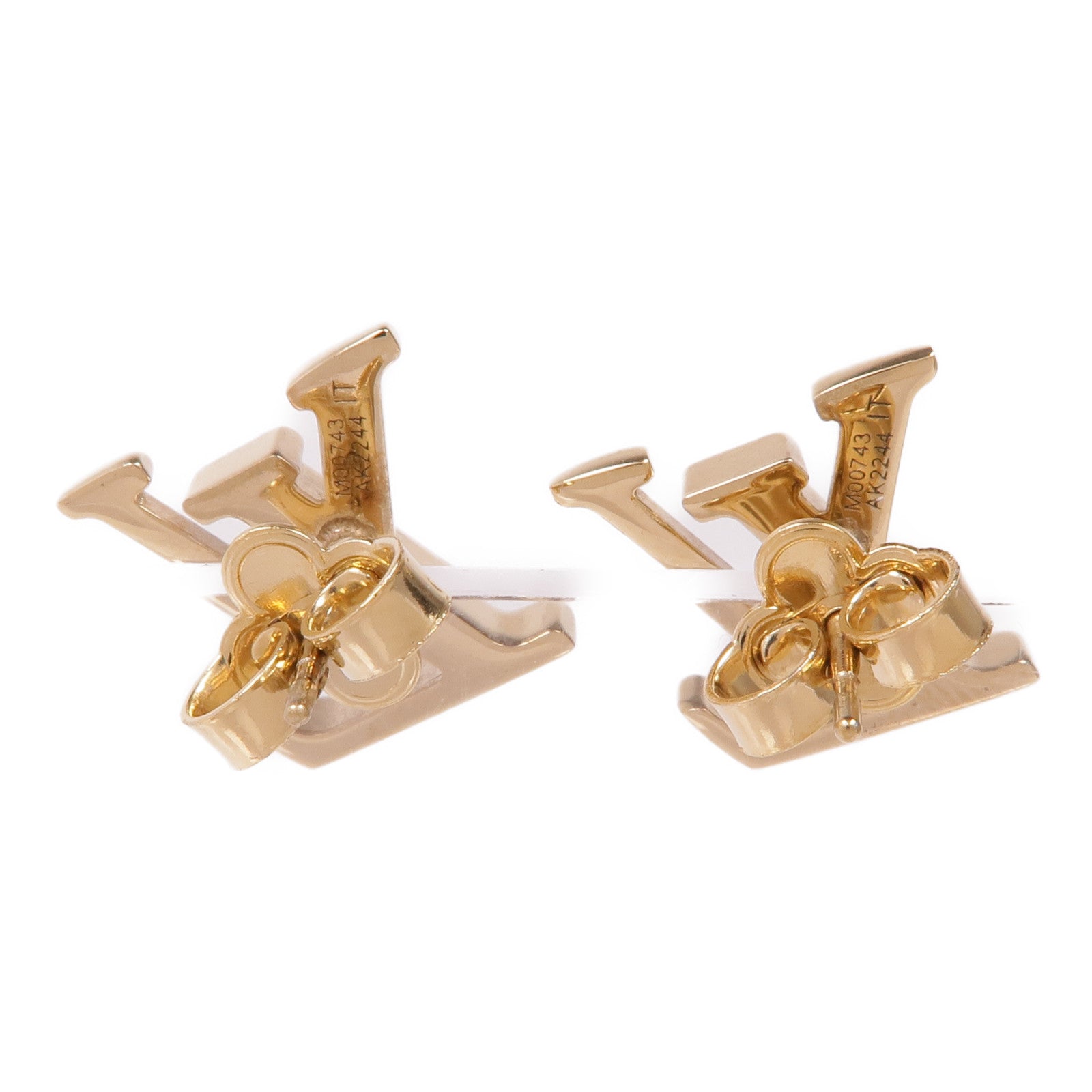 LOUIS VUITTON 金屬LV Iconic Earrings耳環