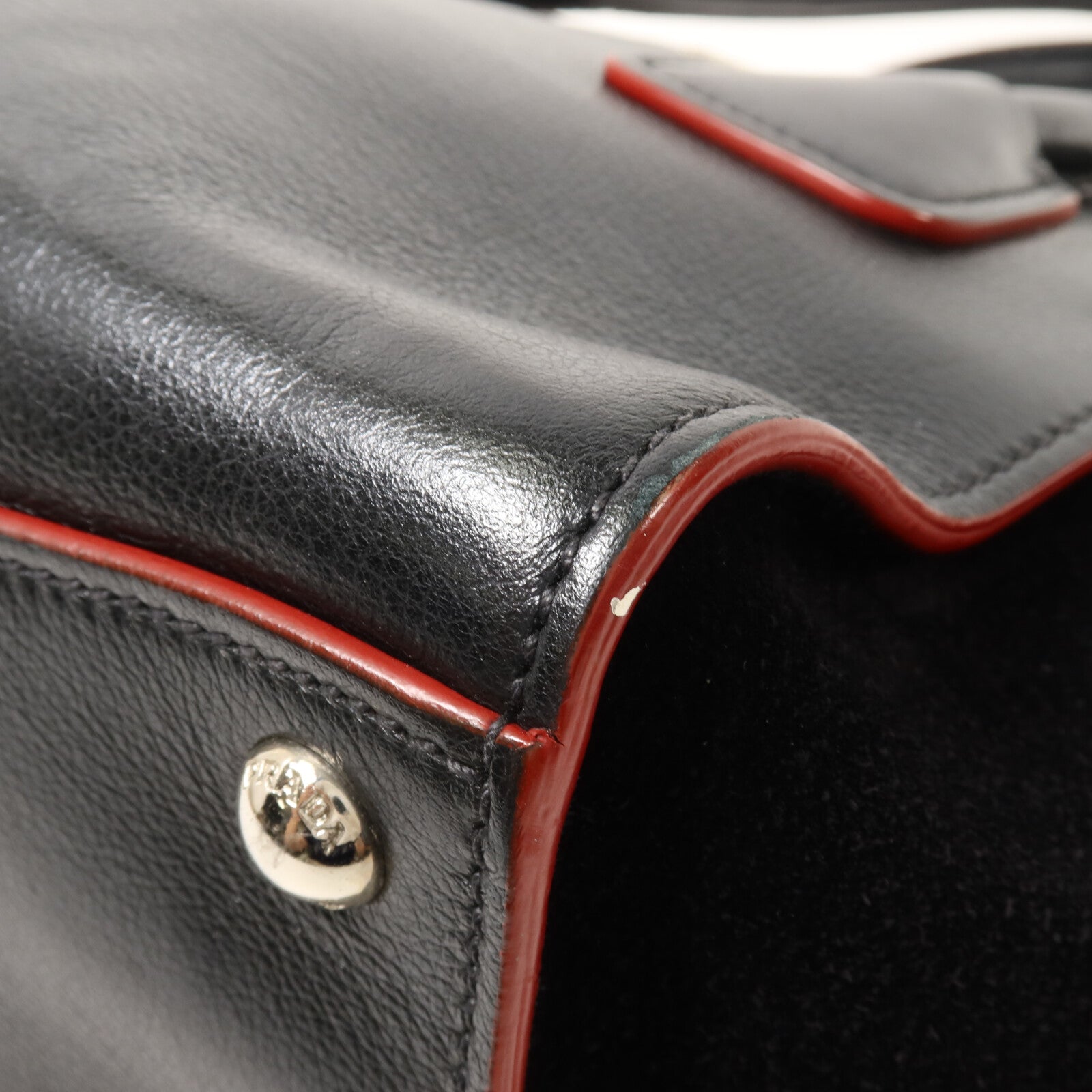 PRADA 牛皮皮革Tote Bag手挽袋