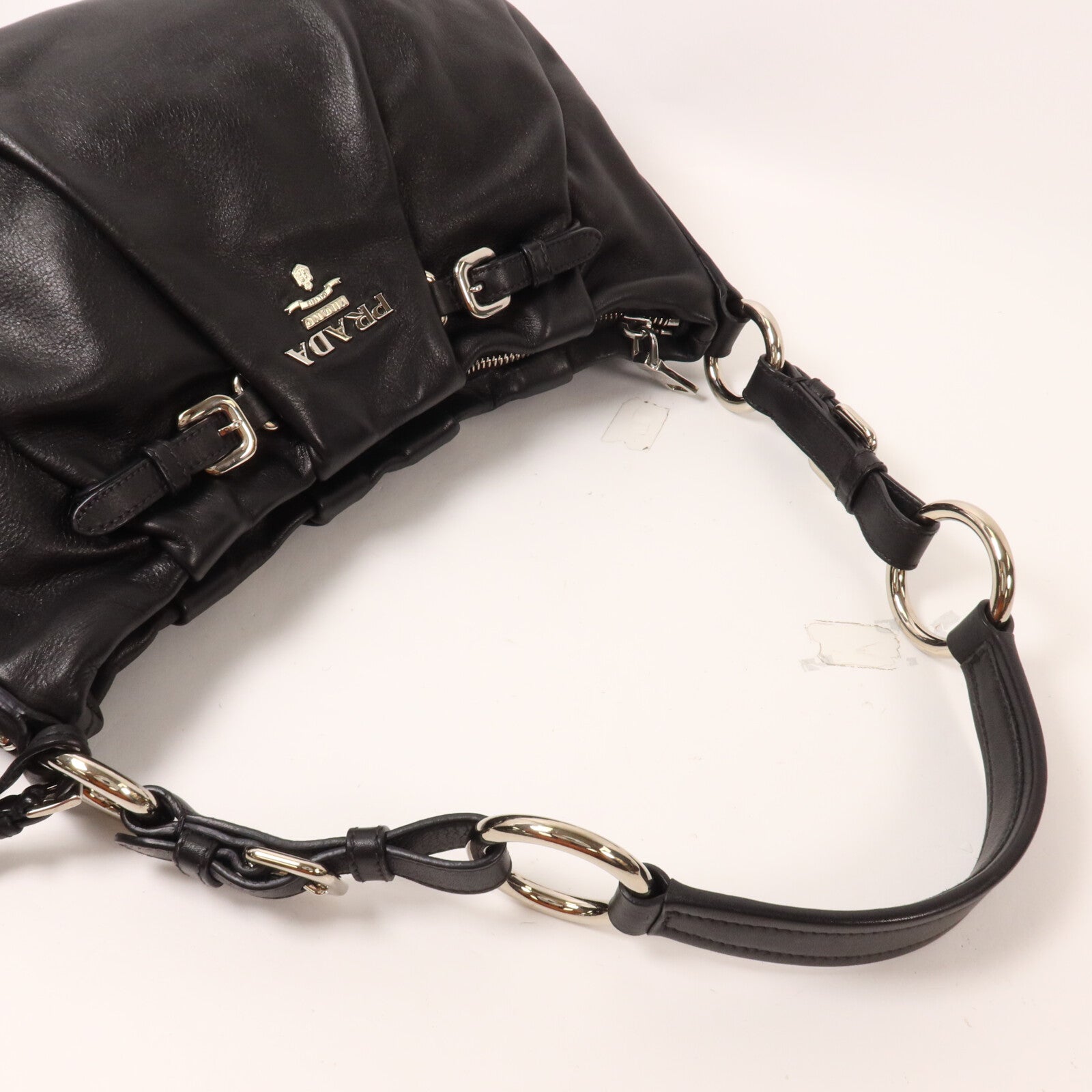 PRADA 牛皮皮革Shoulder Bag肩背袋
