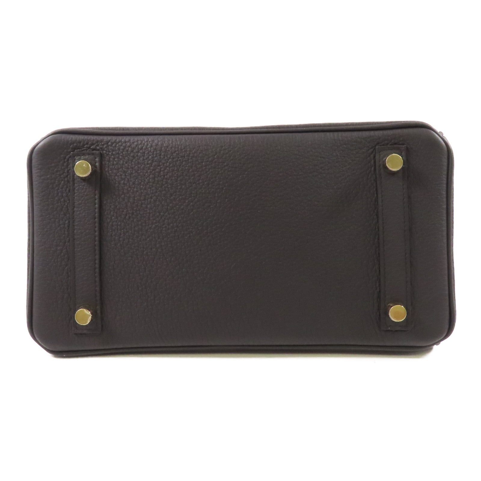 HERMES【激減優惠】 Togo皮革Birkin 25金扣手挽袋Noir