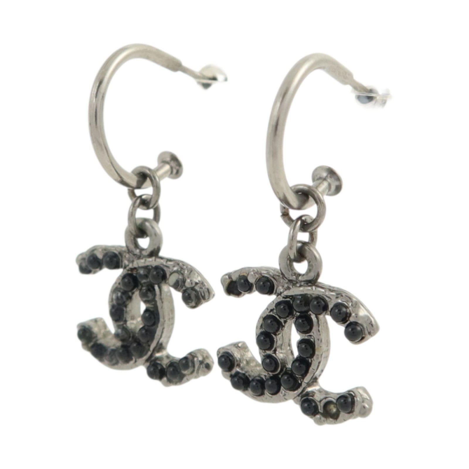 CHANEL 金屬CC Earrings耳環