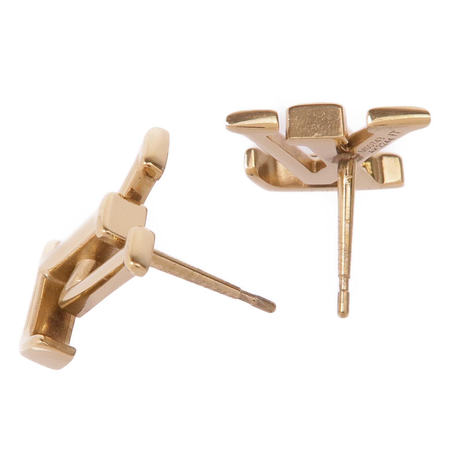 LOUIS VUITTON 金屬LV Iconic Earrings耳環