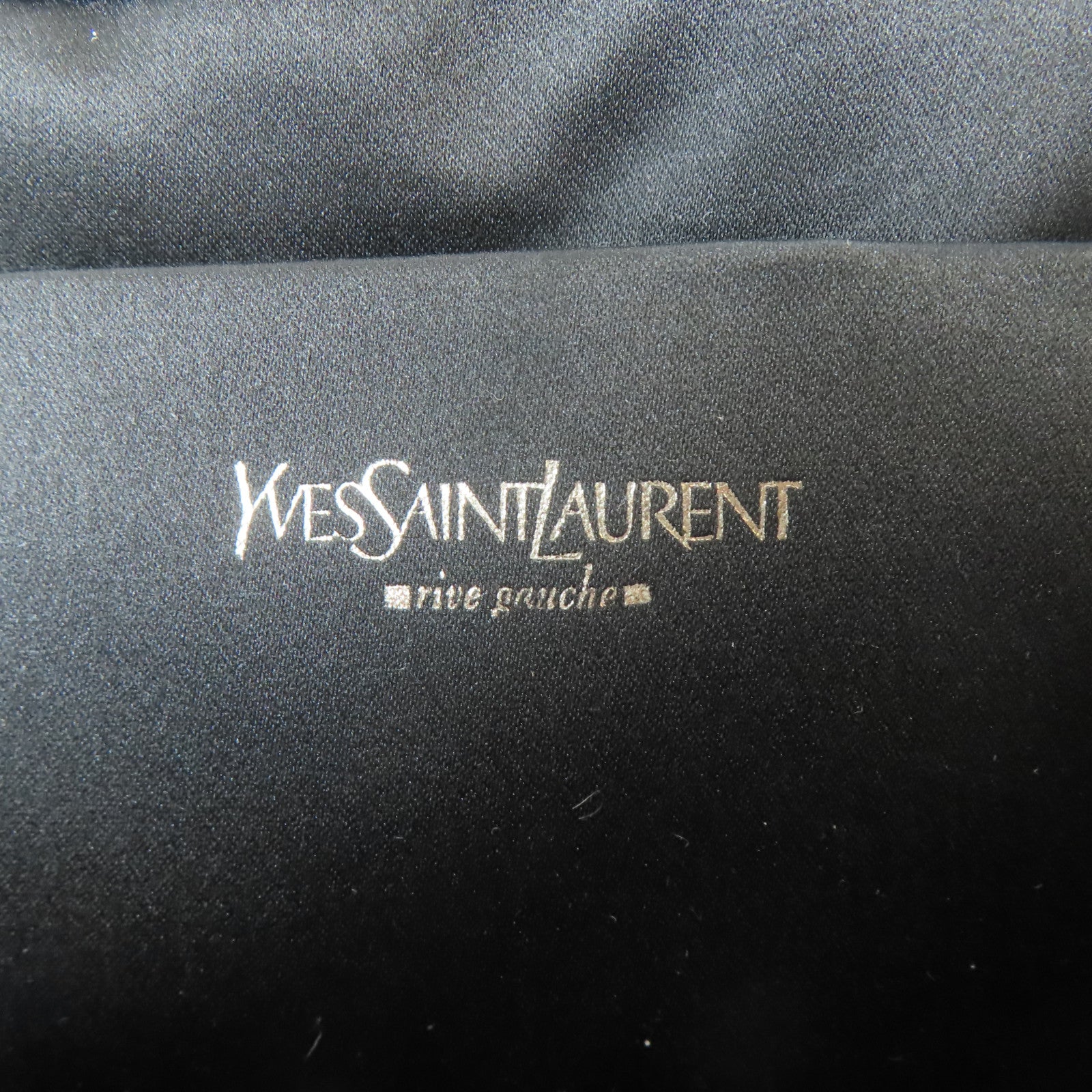 SAINT LAURENT 牛皮皮革Shoulder Bag銀扣鏈帶肩背袋啡色