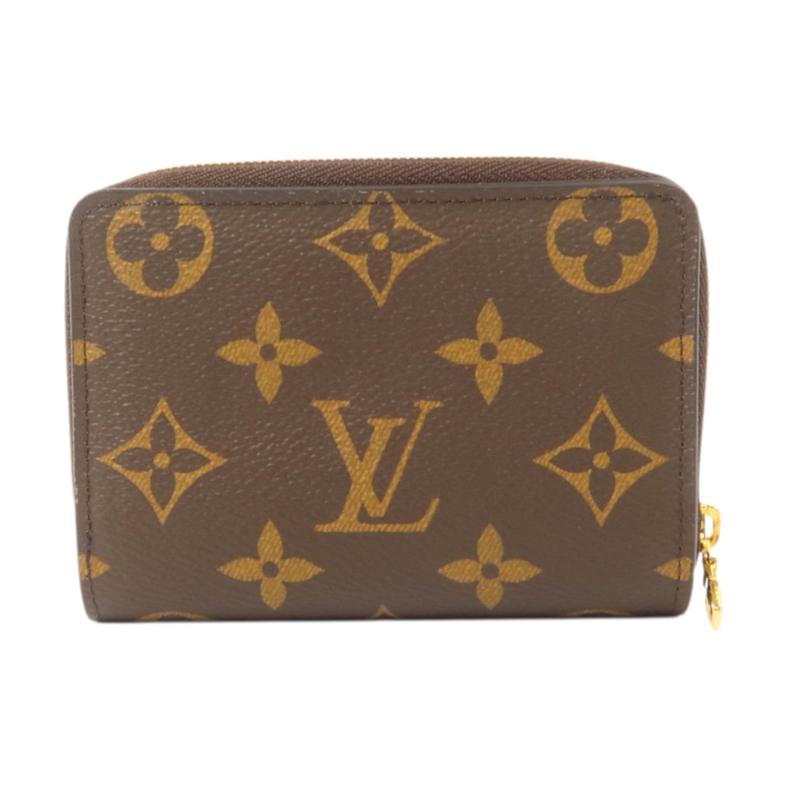 LOUIS VUITTON Monogram Reverse Lou金扣錢包