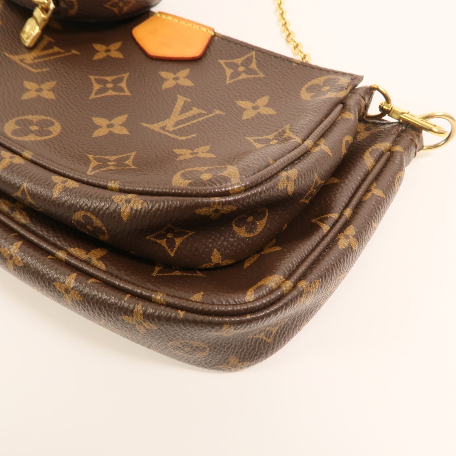 LOUIS VUITTON Monogram Multi Pochette Accessoires金扣肩背袋
