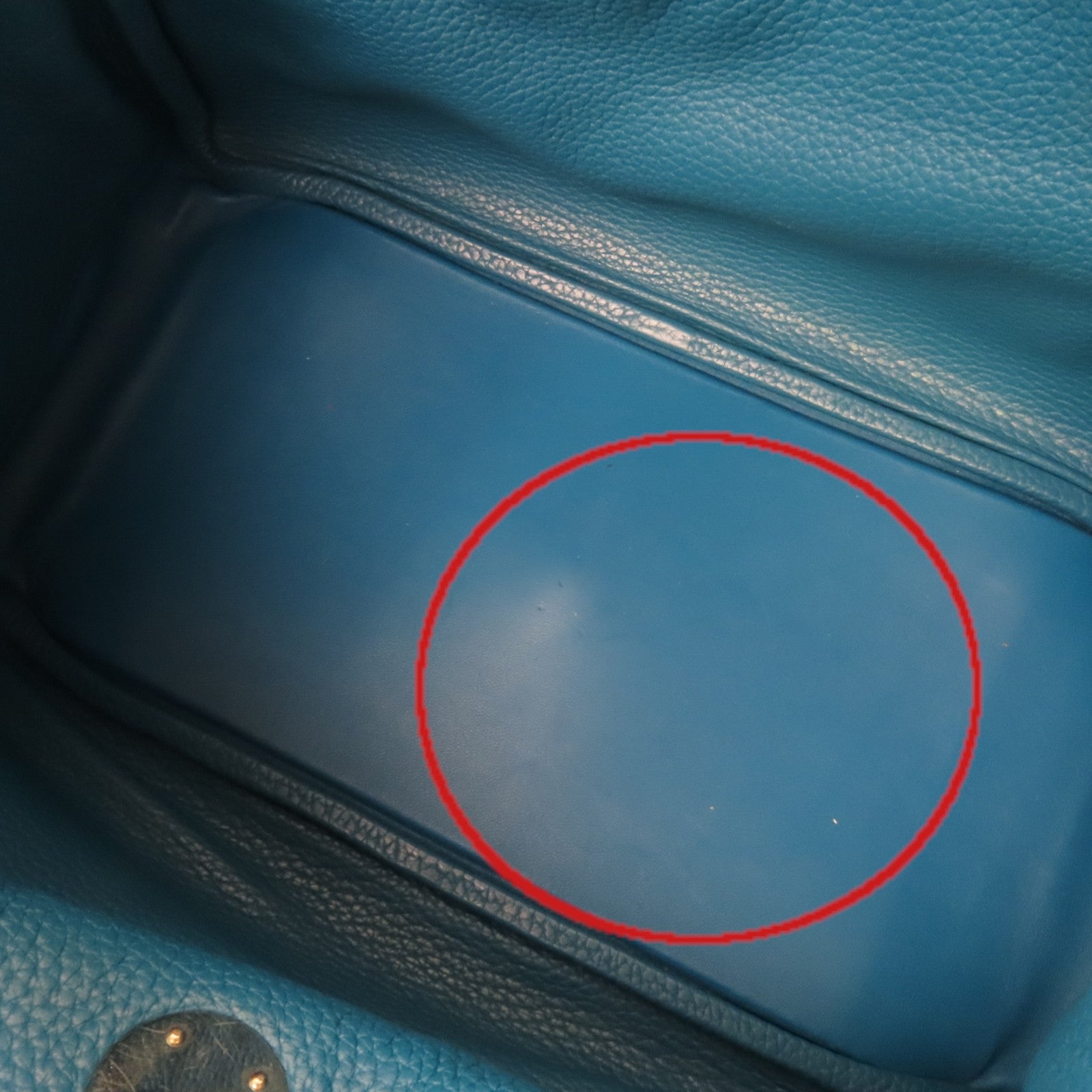 HERMES Clemence皮革Lindy 30銀扣肩背袋