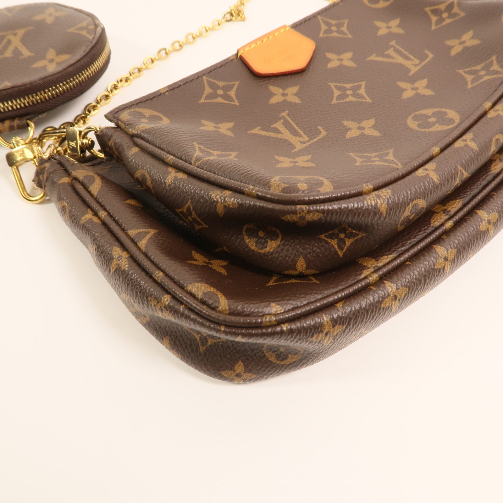 LOUIS VUITTON Monogram Multi Pochette Accessoires金扣肩背袋