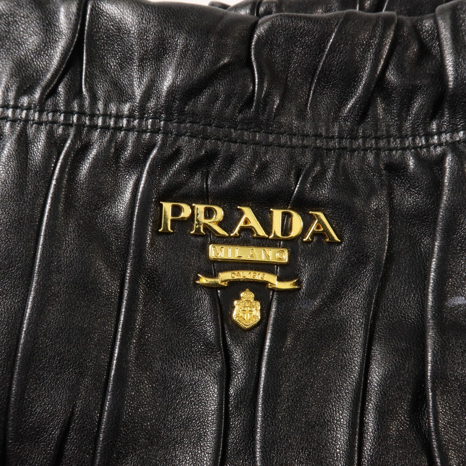PRADA 羊皮皮革Shoulder Bag肩背袋