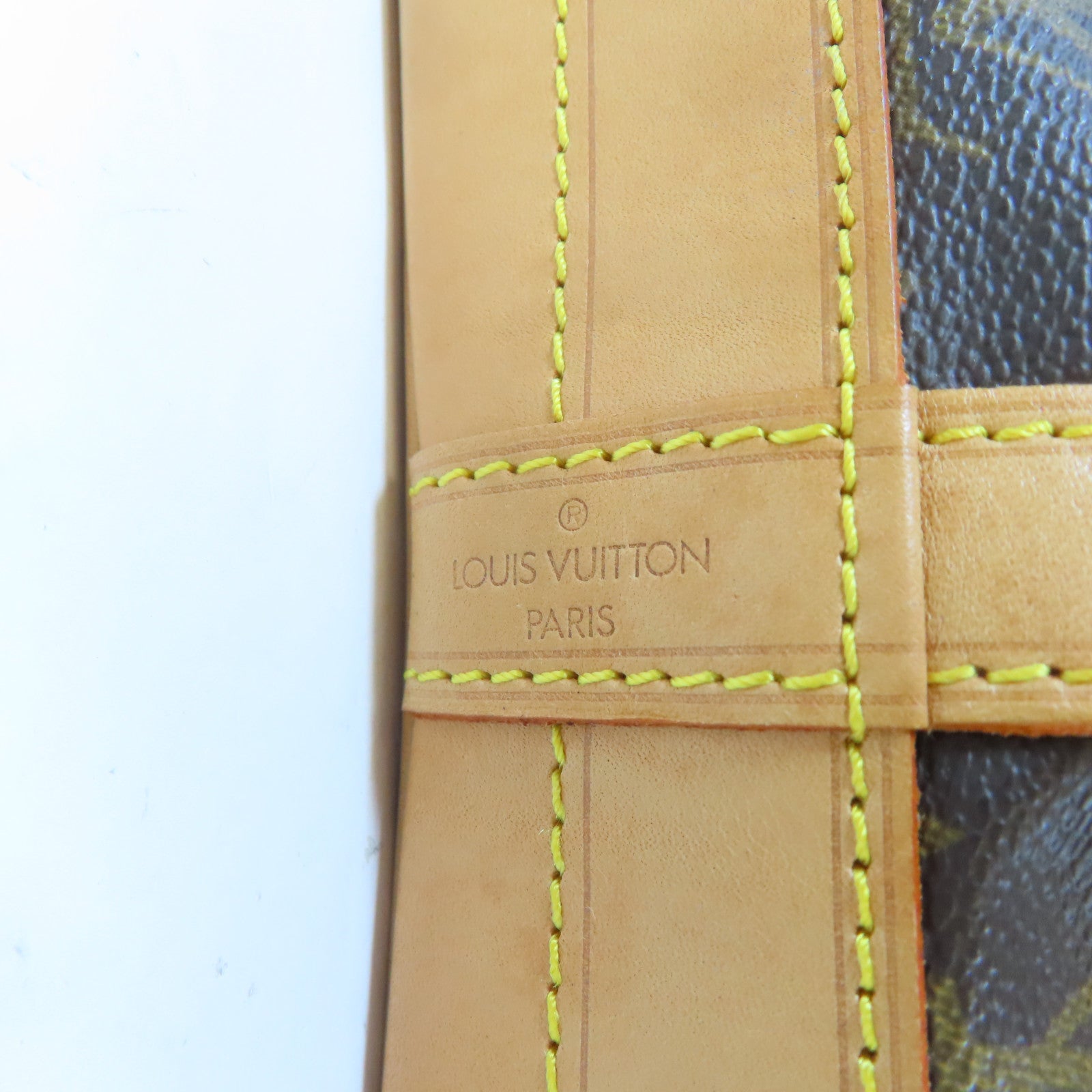 LOUIS VUITTON Monogram Noe Bucket Bag金扣肩背袋啡色