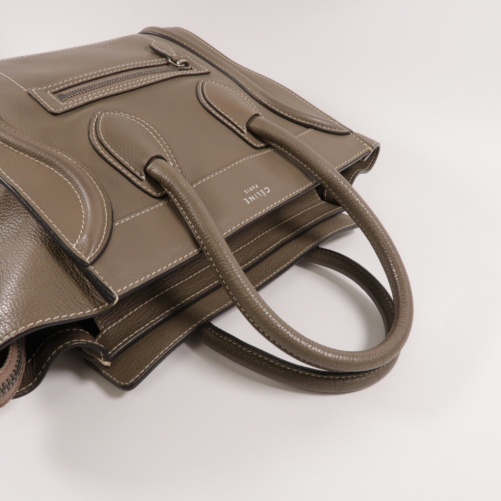 CELINE 牛皮皮革Mirco Luggage手挽袋