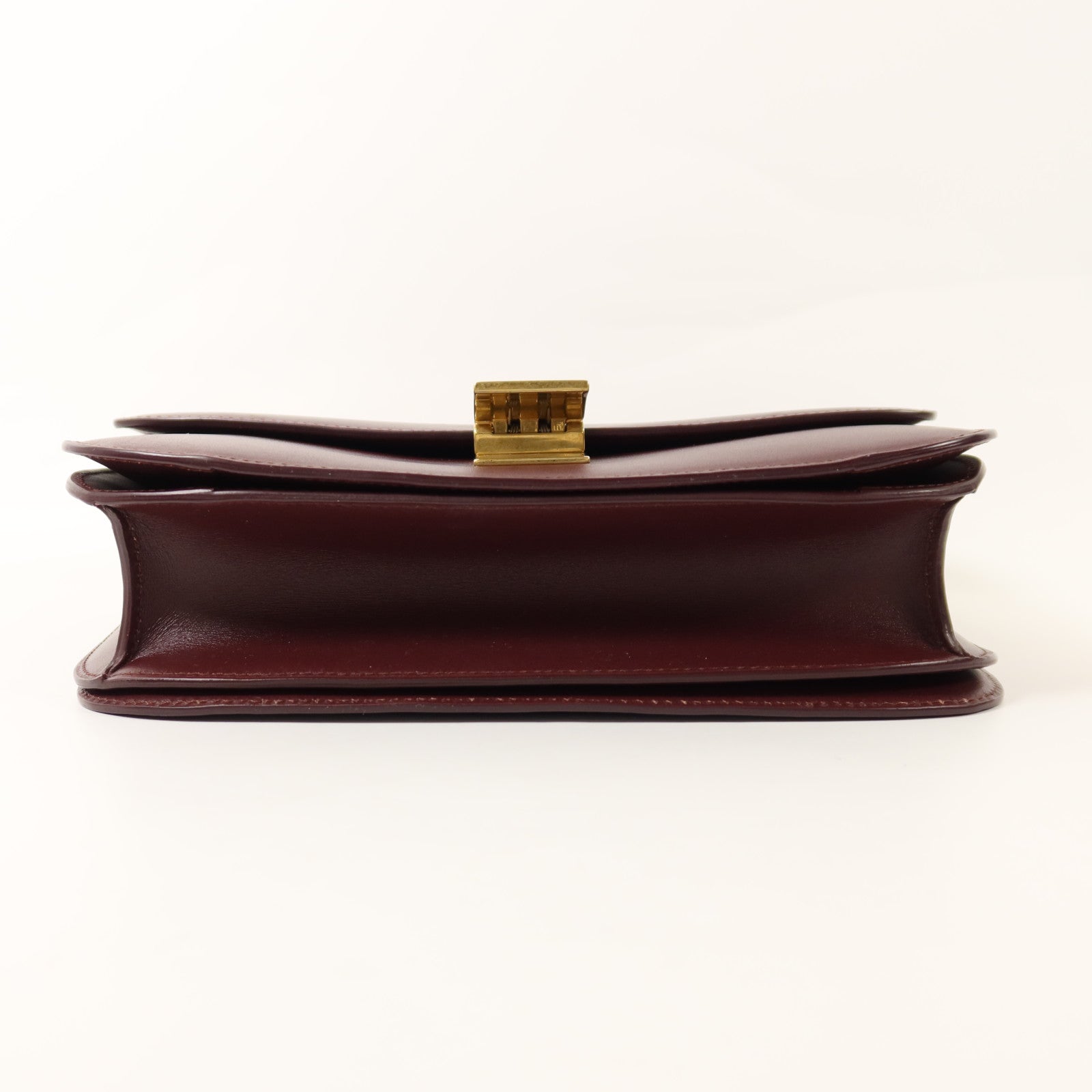 CELINE 牛皮皮革Classic Box金扣肩背袋
