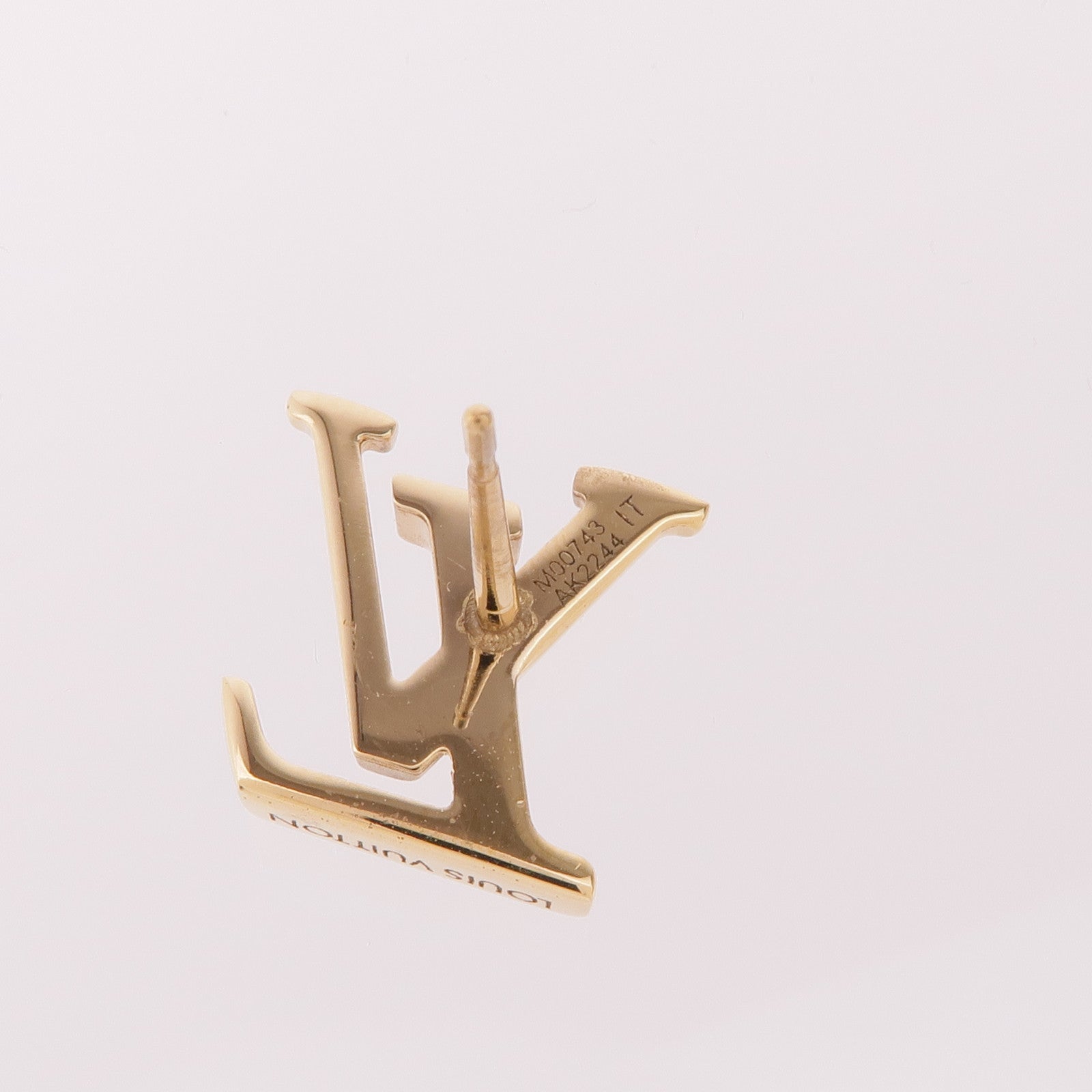 LOUIS VUITTON 金屬LV Iconic Earrings耳環