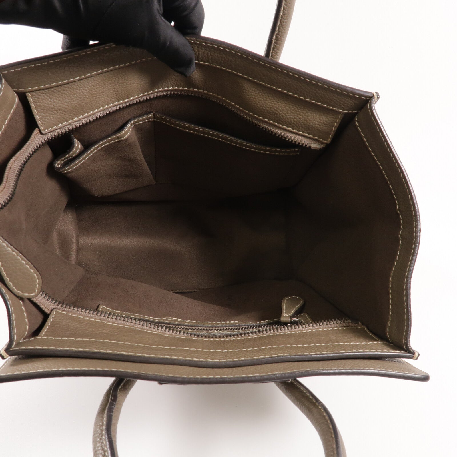CELINE 牛皮皮革Mirco Luggage手挽袋