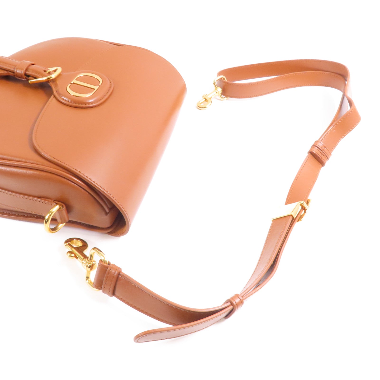 Dior 牛皮皮革Bobby Bag金扣肩背袋