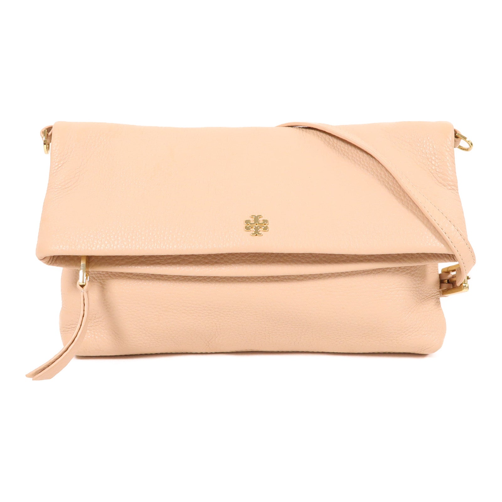 Tory Burch 牛皮皮革Shoulder Bag金扣肩背袋