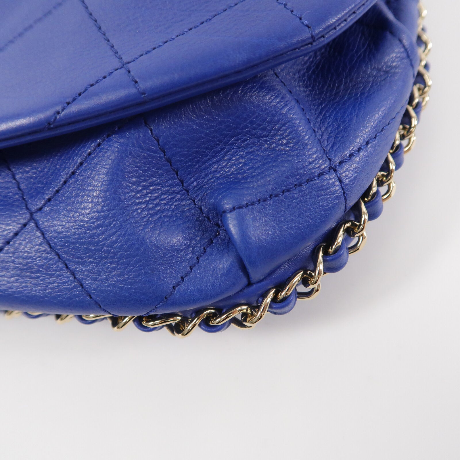 CHANEL 牛皮皮革Chain Shoulder Bag鏈帶肩背袋