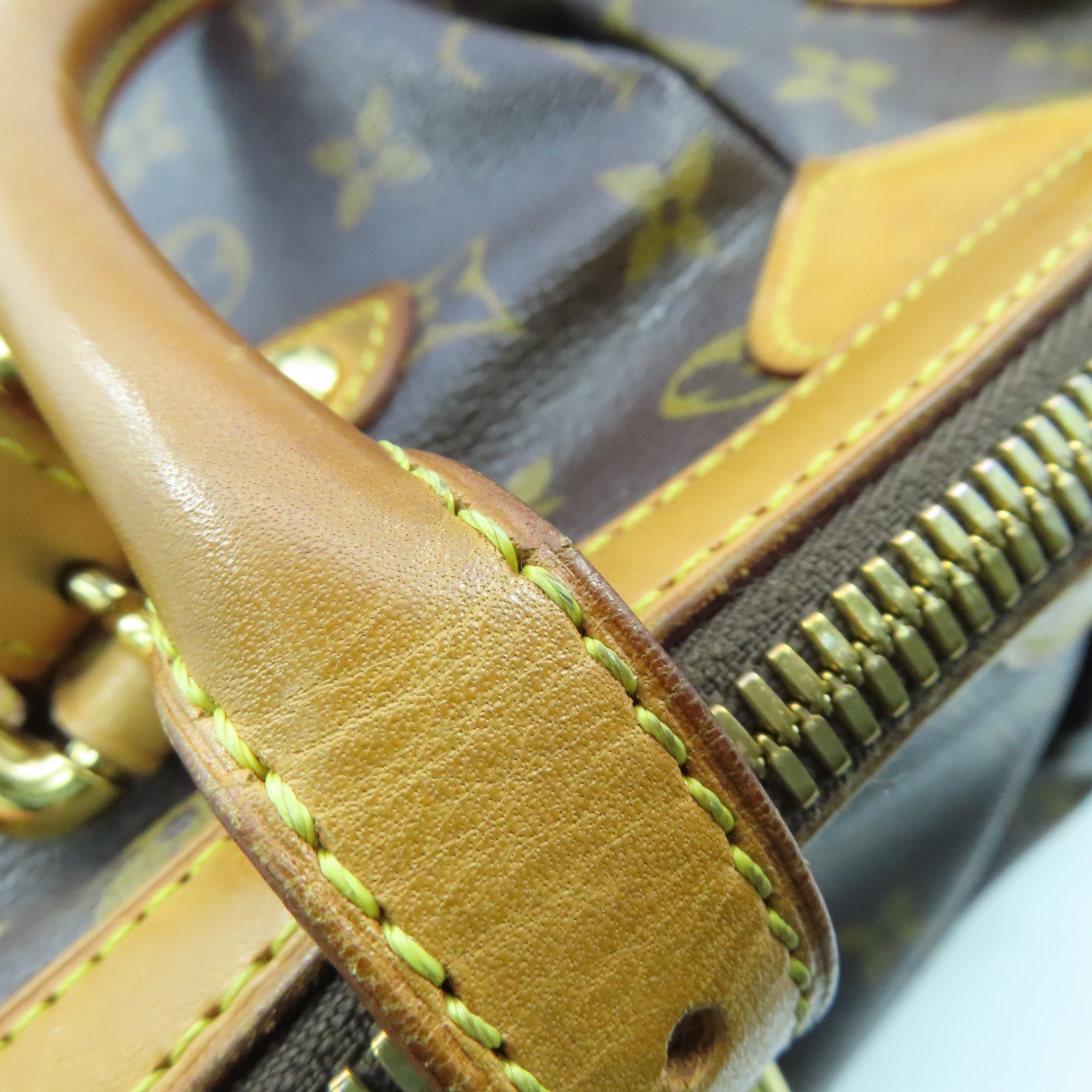 LOUIS VUITTON Monogram Tivoli GM金扣手挽袋啡色