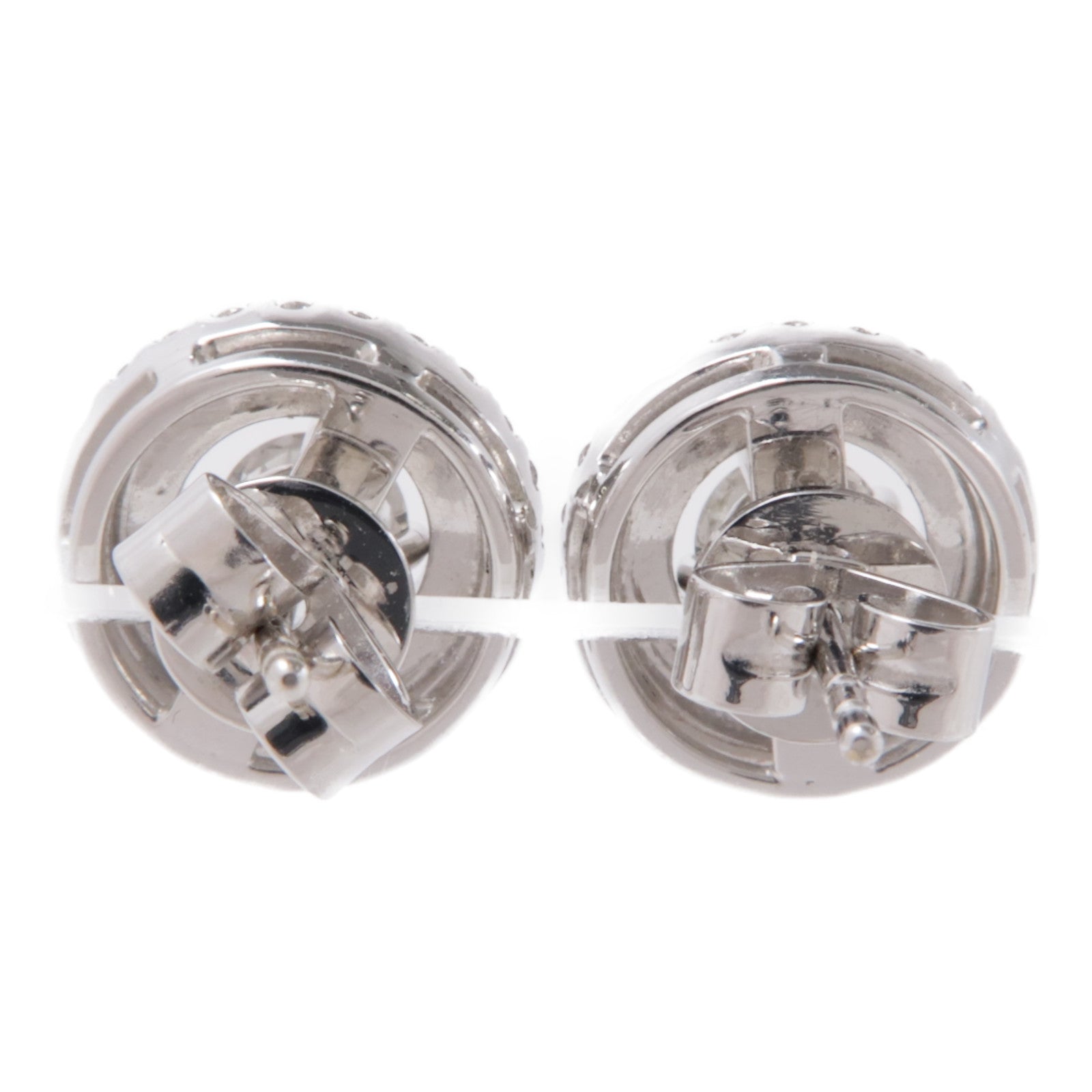 JEWELRY Diamond Earrings 18K White Gold