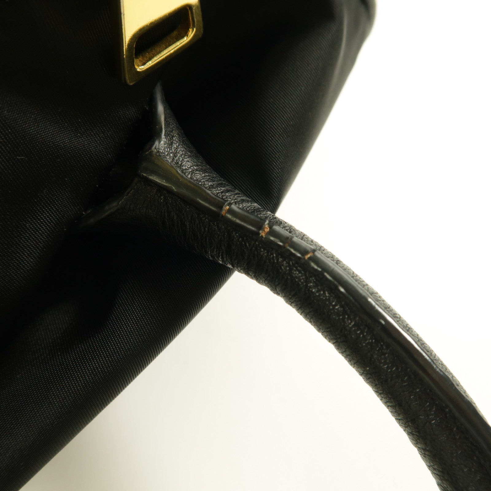 PRADA 尼龍Shoulder Bag金扣手挽肩背兩用袋