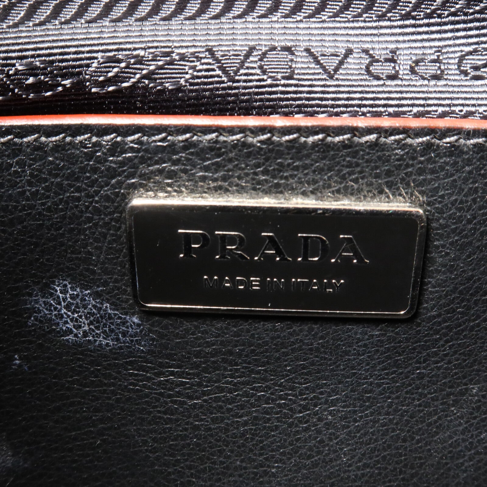PRADA 牛皮皮革Tote Bag手挽袋