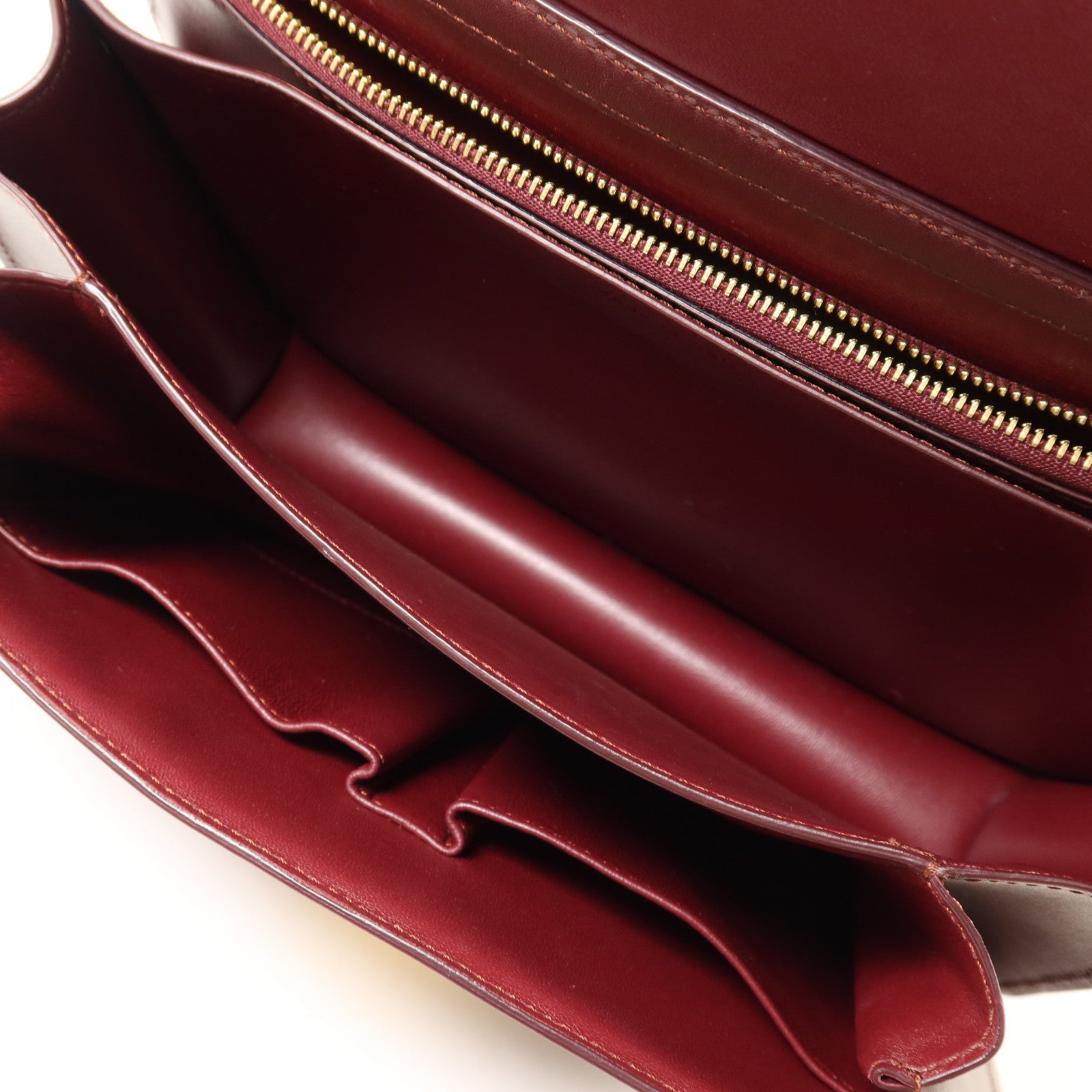 CELINE 牛皮皮革Classic Box金扣肩背袋