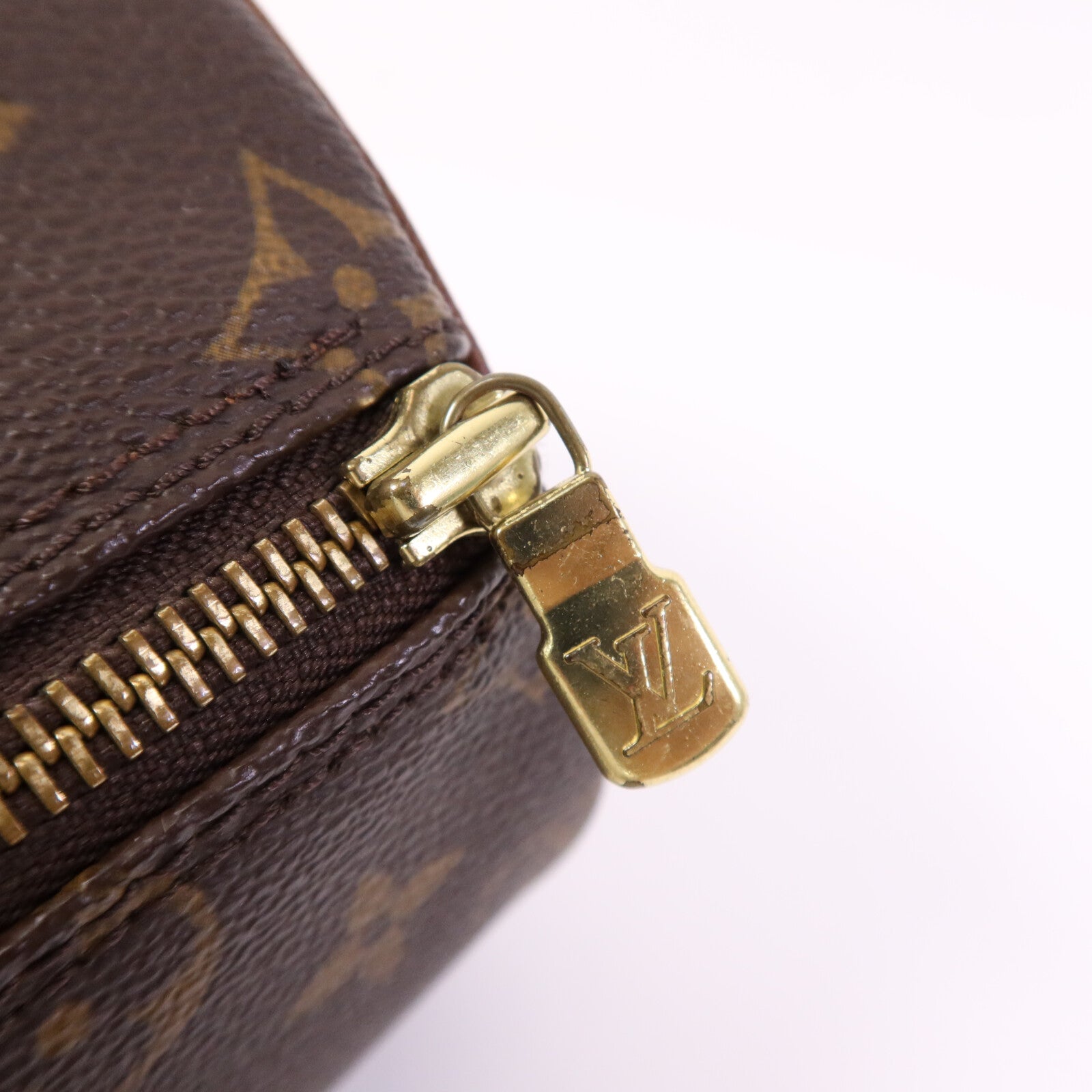 LOUIS VUITTON 【激減優惠】Monogram Papillon GM金扣手挽袋