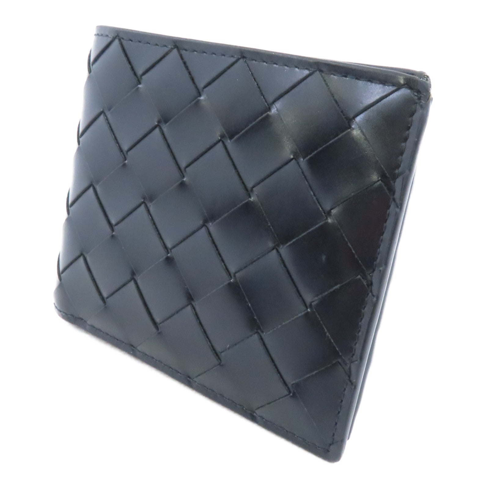 BOTTEGA VENETA 織紋皮革Wallet錢包黑色