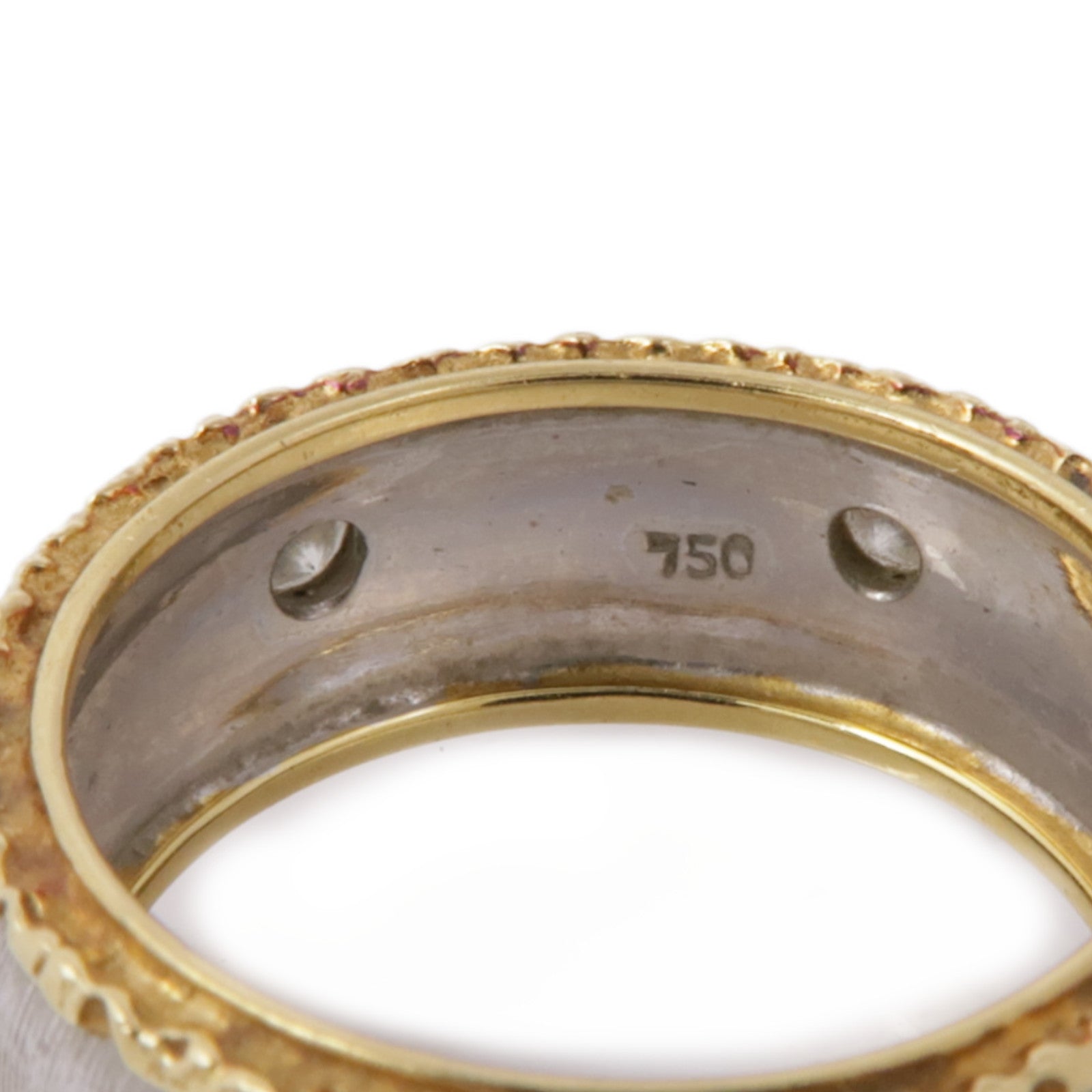 JEWELRY 【激減優惠】18K白金Diamond Ring鑽石戒指US#4.75