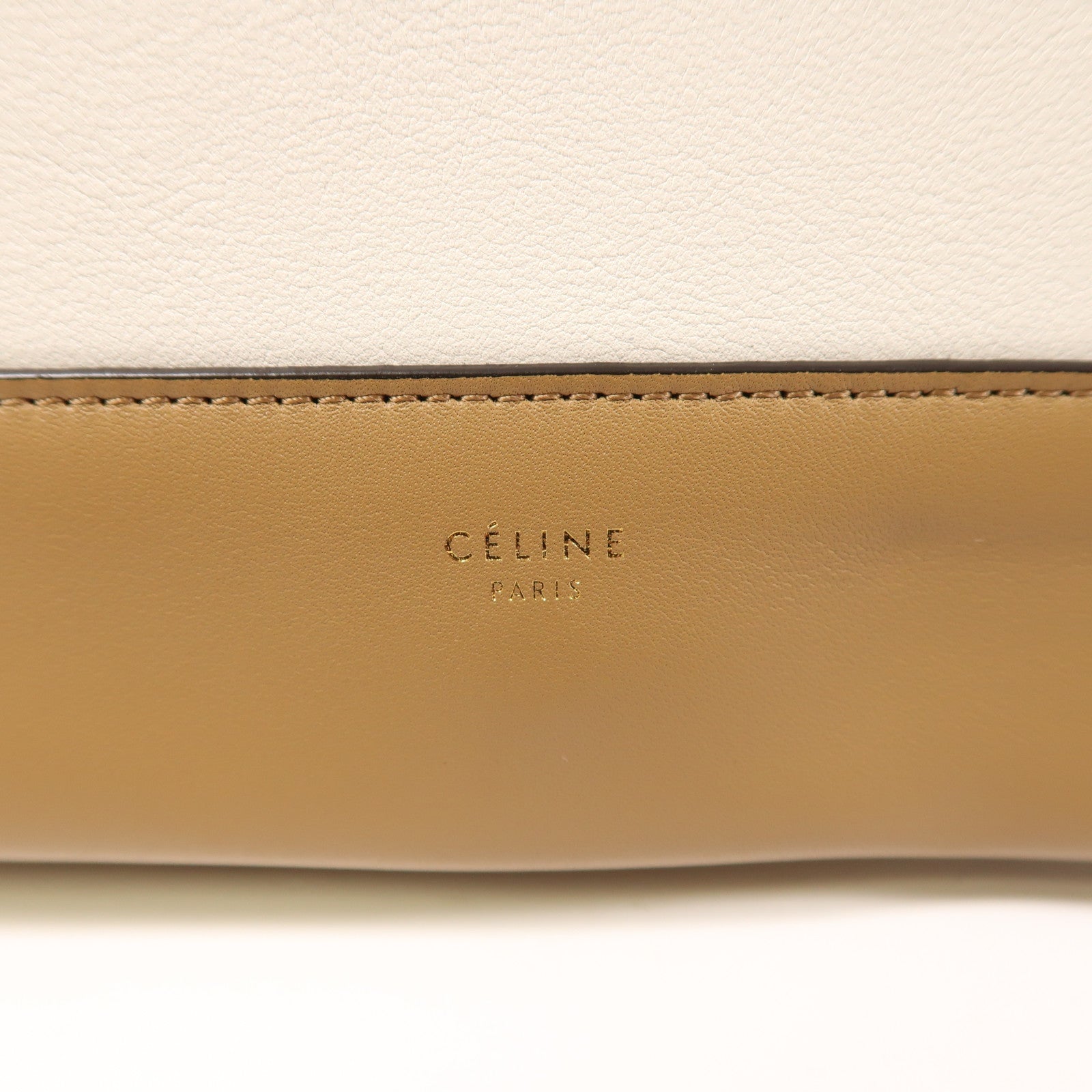 CELINE 牛皮皮革Frame金扣肩背袋