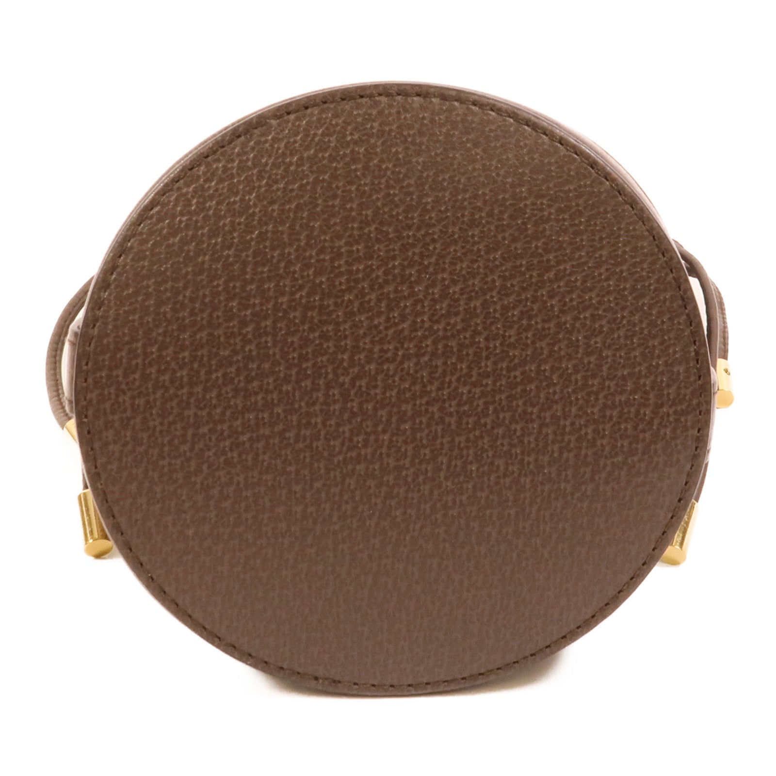 GUCCI 塗層帆布GG Superme Basket Mini手挽肩背兩用袋