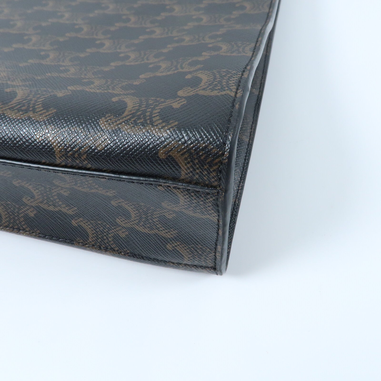 CELINE 塗層帆布Triomphe Cabas Vertical手挽肩背兩用袋