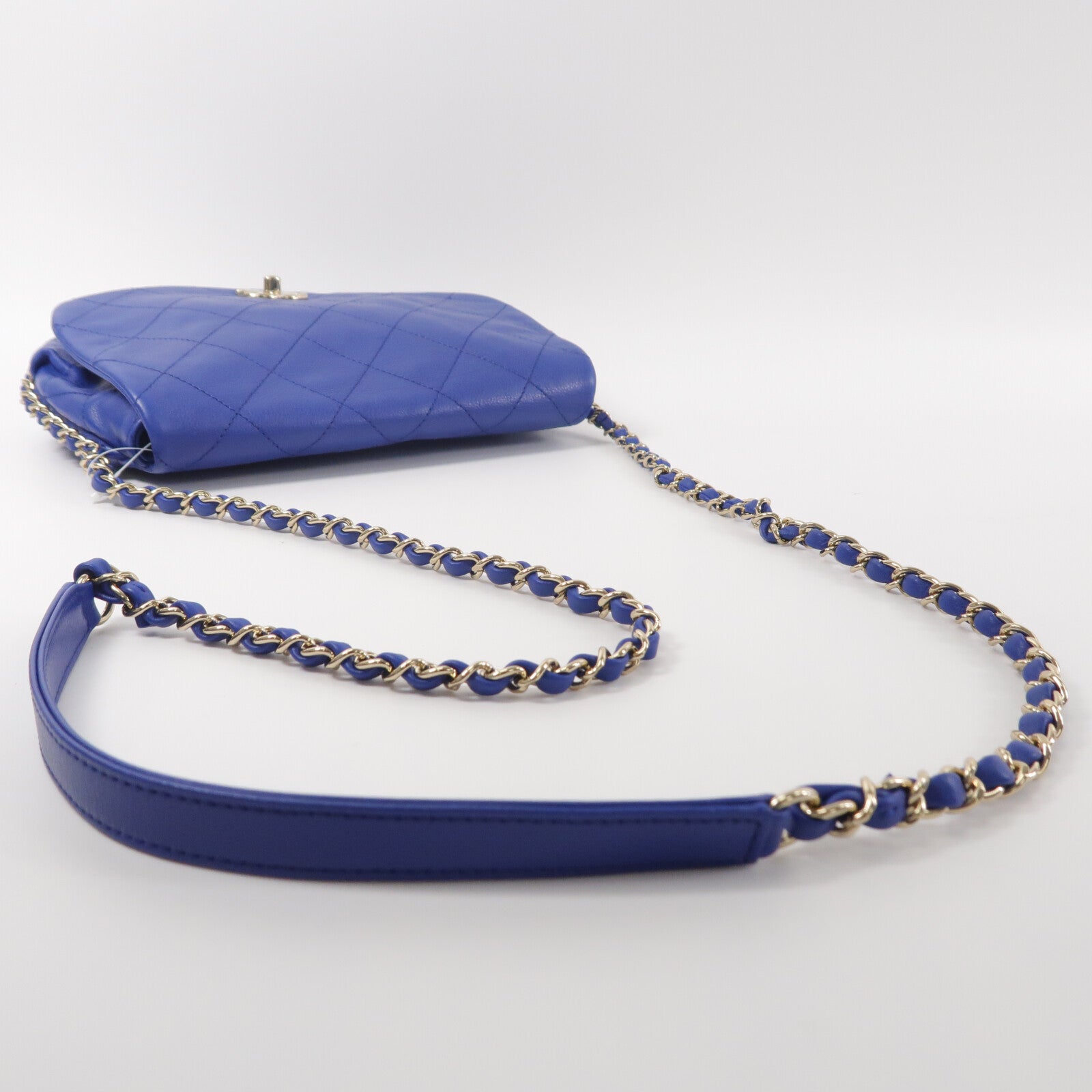 CHANEL 牛皮皮革Chain Shoulder Bag鏈帶肩背袋