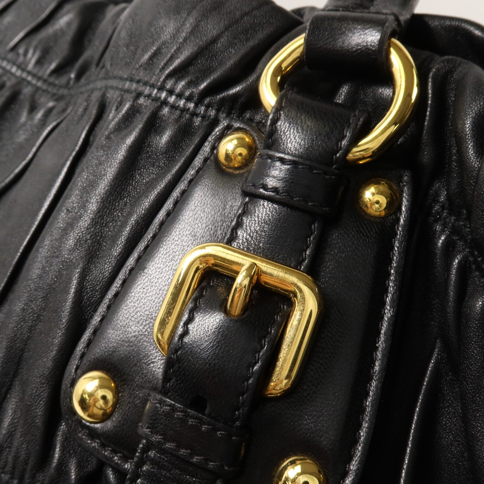PRADA 羊皮皮革Shoulder Bag肩背袋