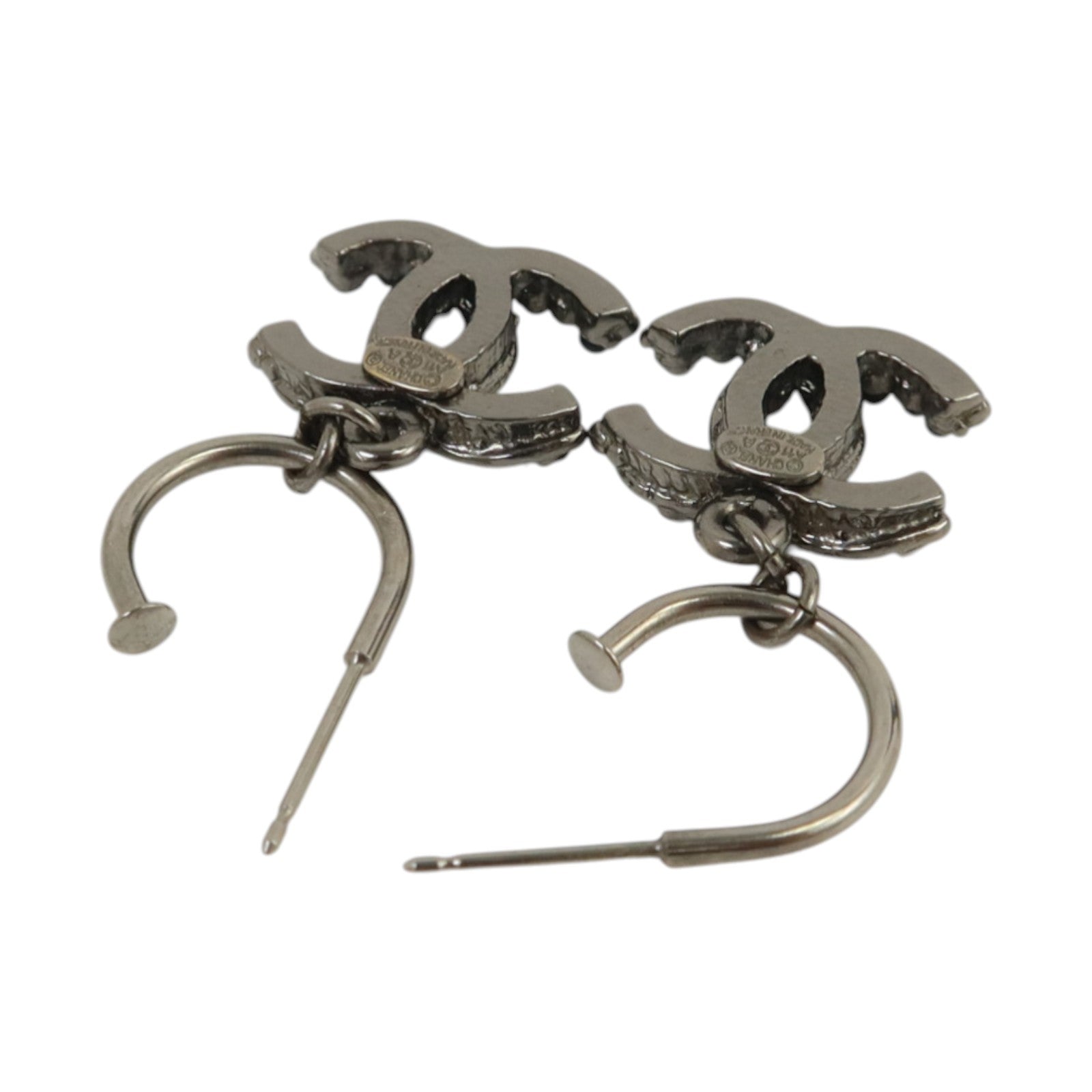 CHANEL 金屬CC Earrings耳環