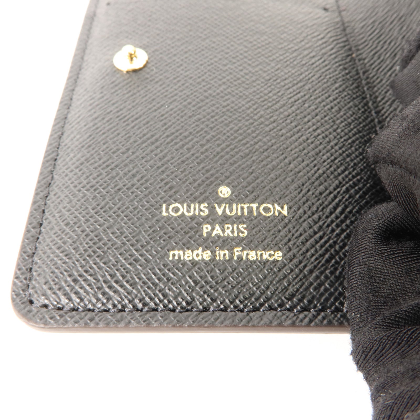 LOUIS VUITTON Monogram Reverse Lou金扣錢包