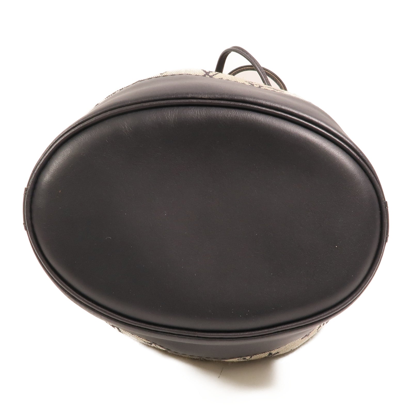 LOUIS VUITTON Monogram Mini/皮革Noelie金扣手挽袋