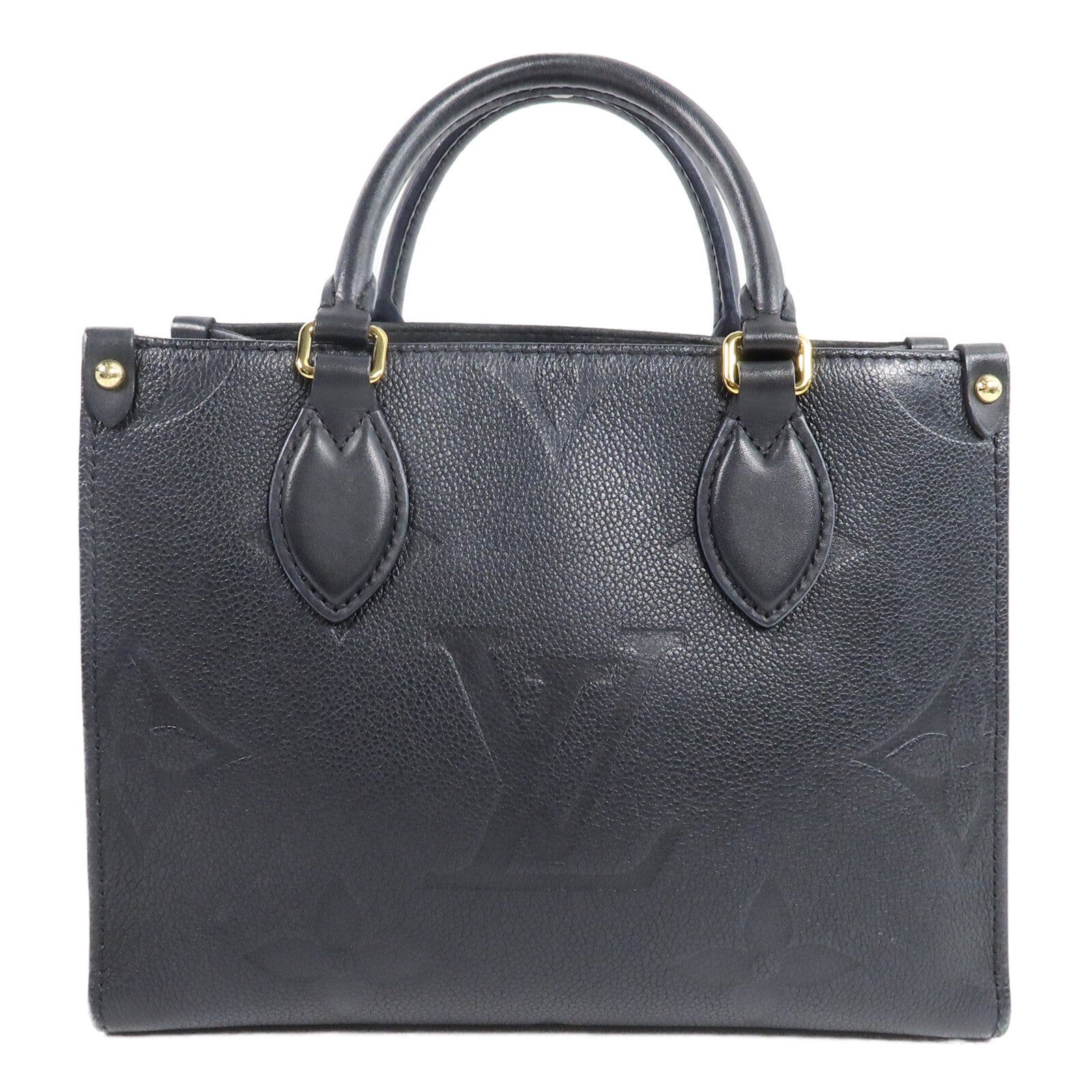 LOUIS VUITTON Monogram Empreinte OnTheGo PM手挽肩背兩用袋
