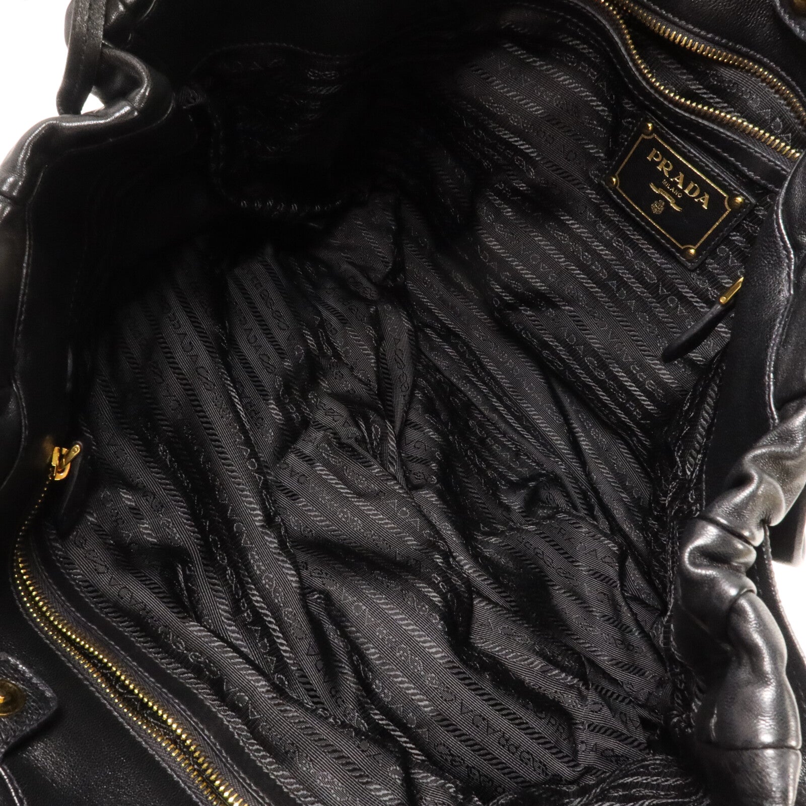 PRADA 羊皮皮革Shoulder Bag肩背袋
