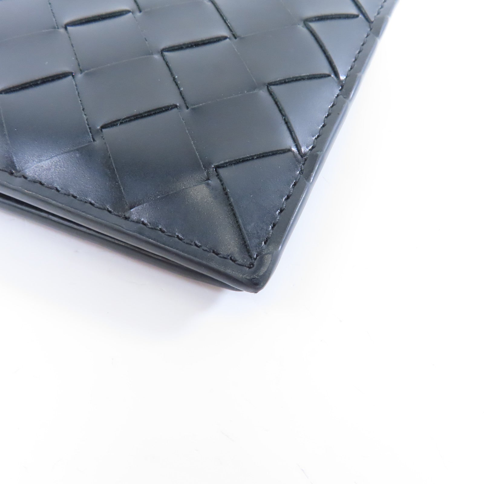 BOTTEGA VENETA 織紋皮革Wallet錢包黑色