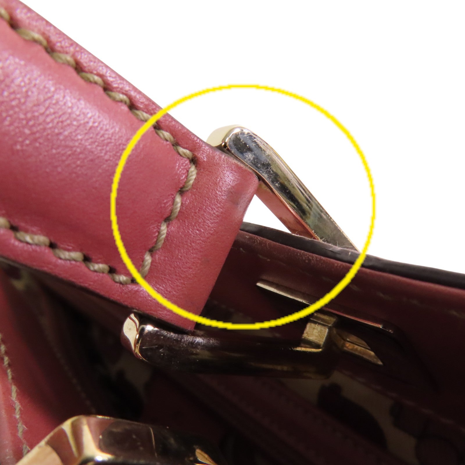 GUCCI 牛皮皮革Guccissima金扣肩背袋