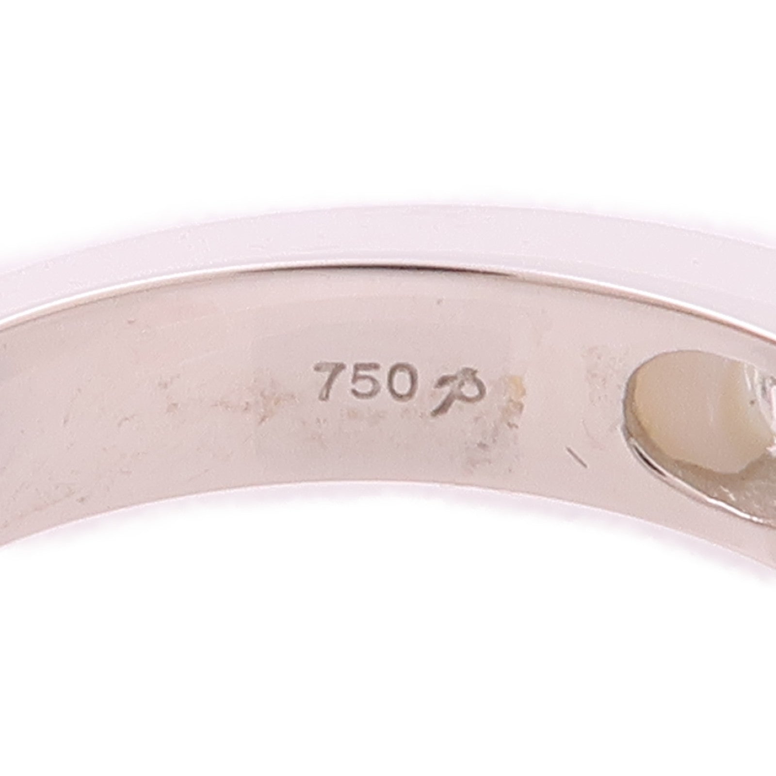 JEWELRY (PRICE DOWN) Diamond Ring US#7.75 18K White Gold