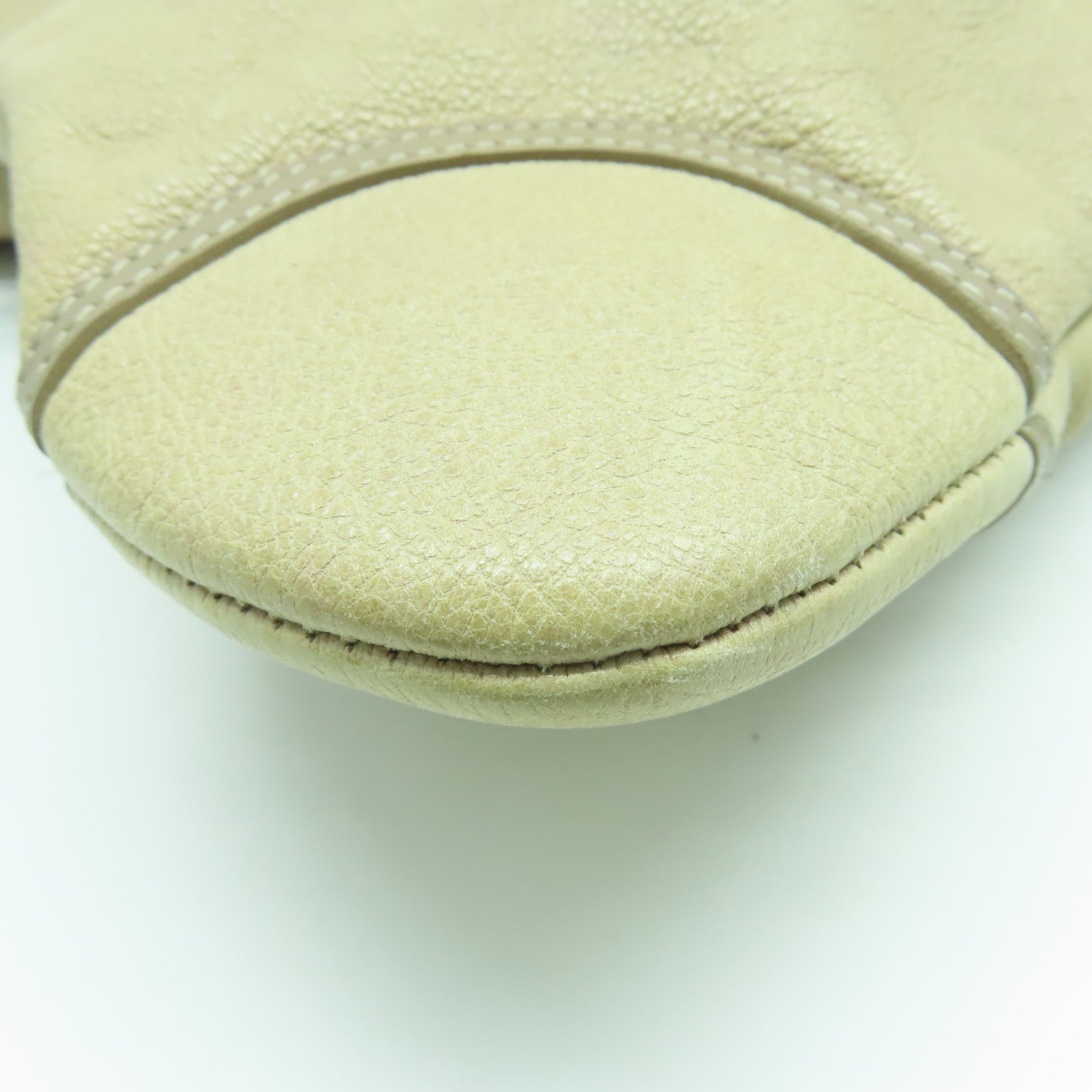 CHANEL 【激減優惠】牛皮皮革Tote Bag銀扣手挽袋啡色