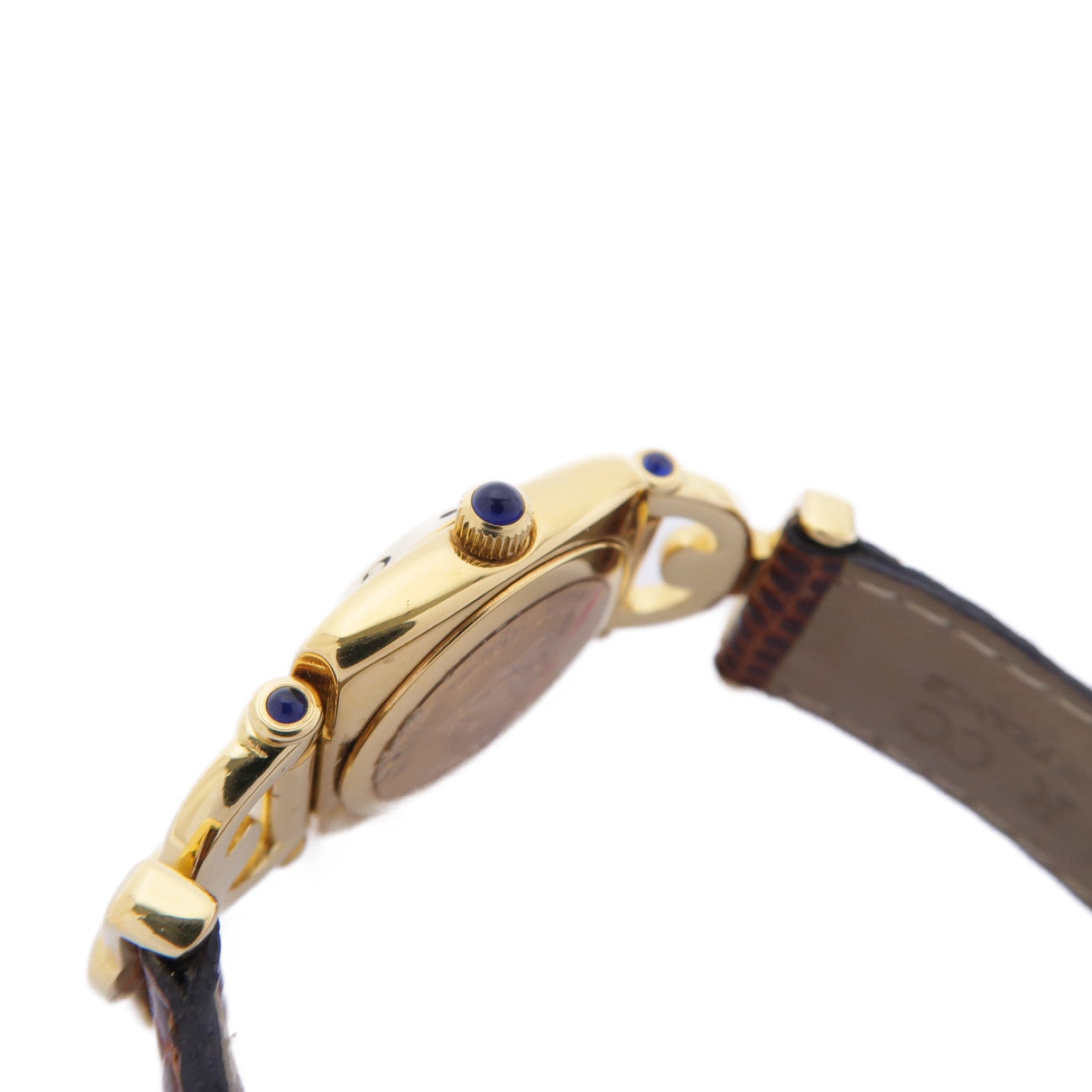 GUCCI 【激減優惠】皮革/不鏽鋼Vintage Watch手錶石英機芯啡色