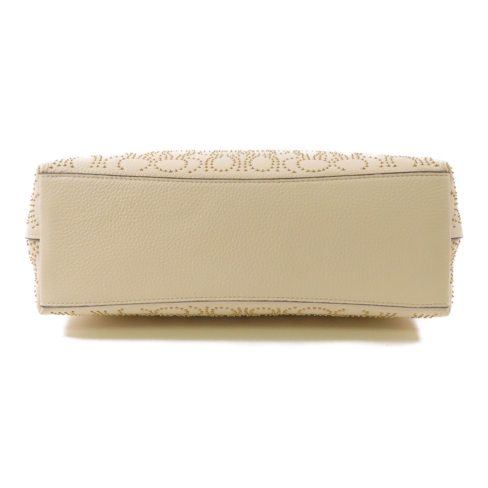 COACH 牛皮皮革2 Way Shoulder金扣手挽肩背兩用袋
