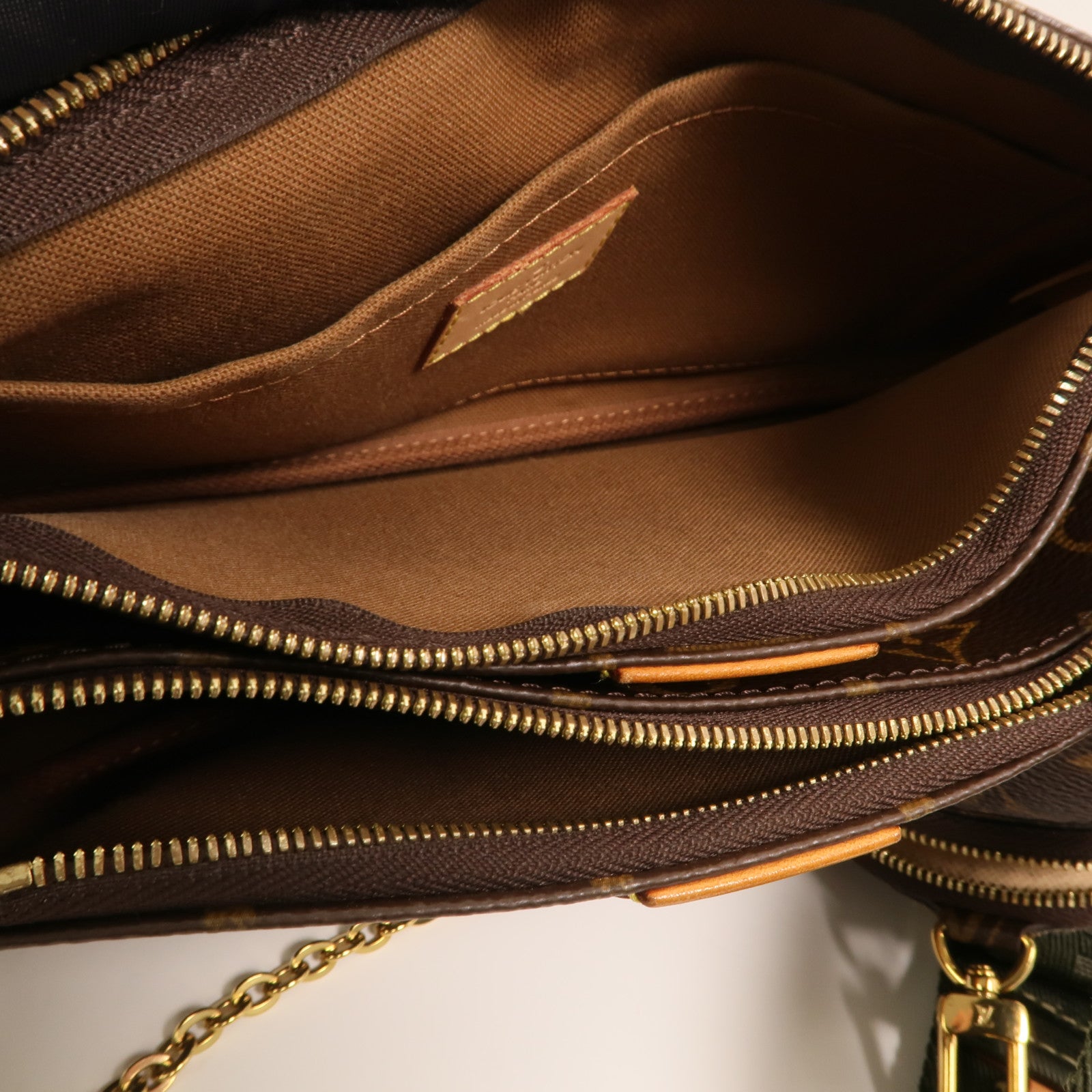 LOUIS VUITTON Monogram Multi Pochette Accessoires金扣肩背袋