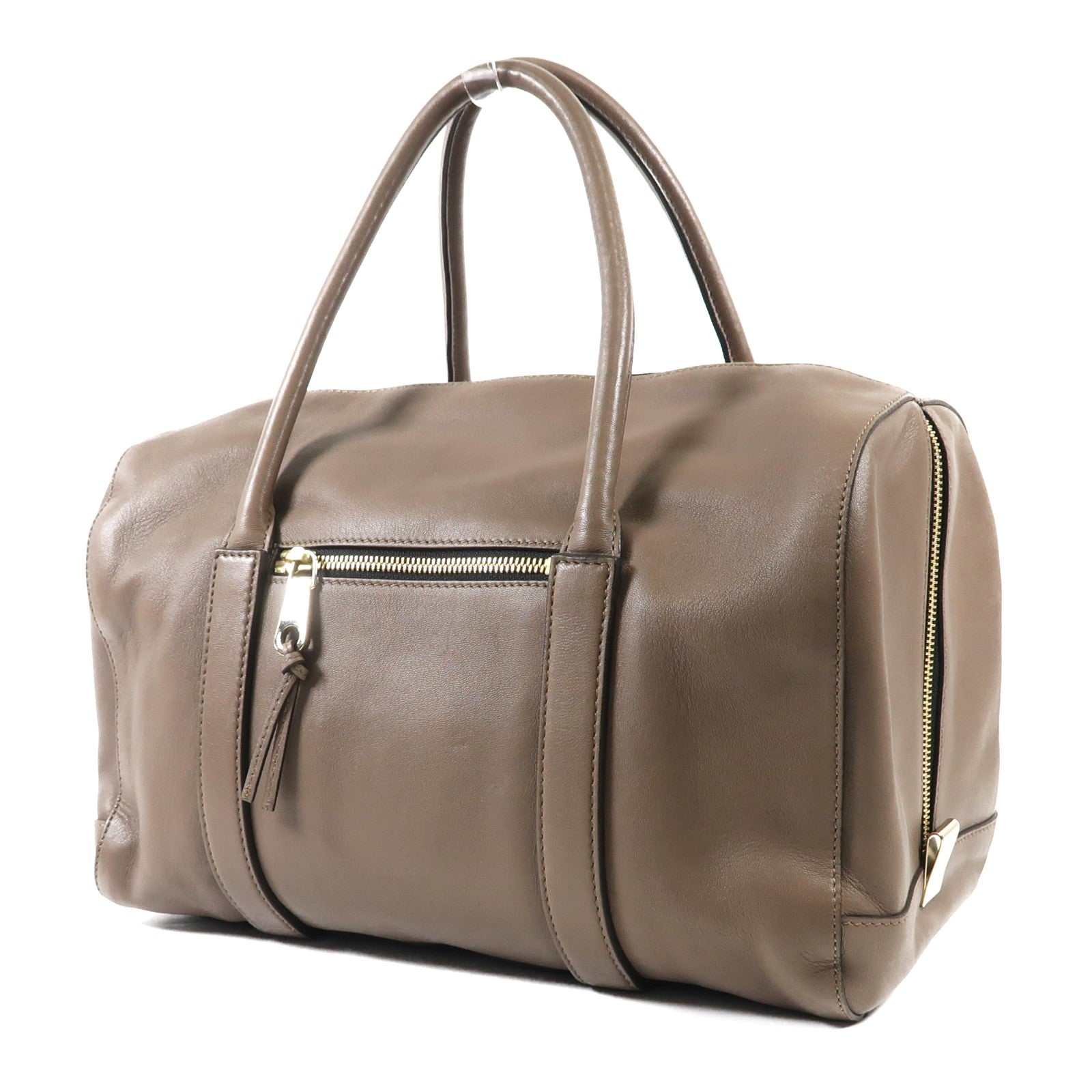 Chloe 羊皮皮革Hand Bag金扣手挽袋