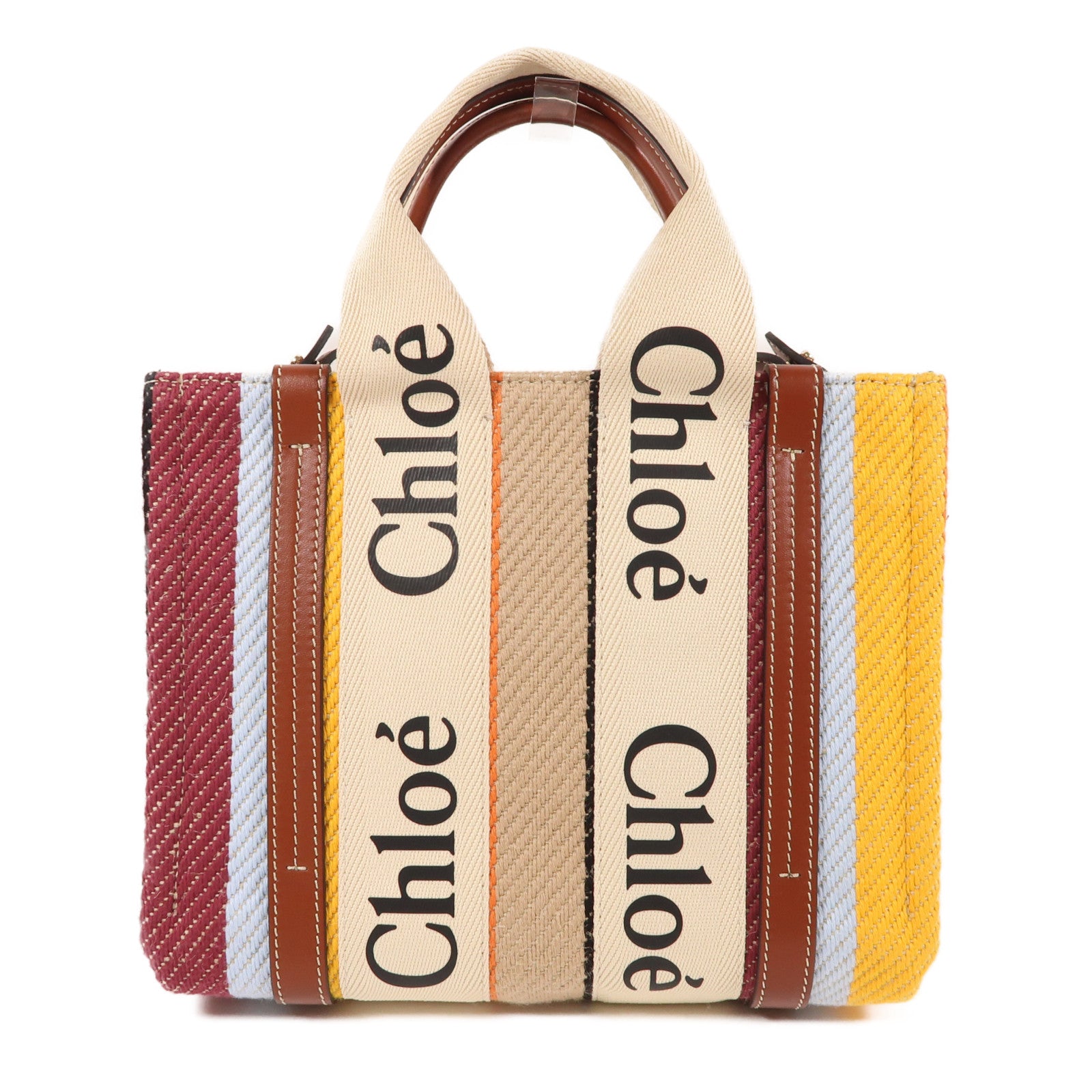 Chloe 帆布Shoulder Bag手挽肩背兩用袋彩色