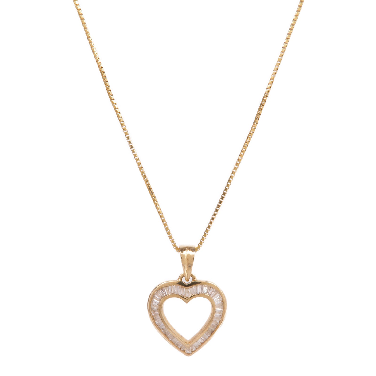 JEWELRY 【激減優惠】18K黃金/14K黃金Diamond Necklace鑽石項鍊
