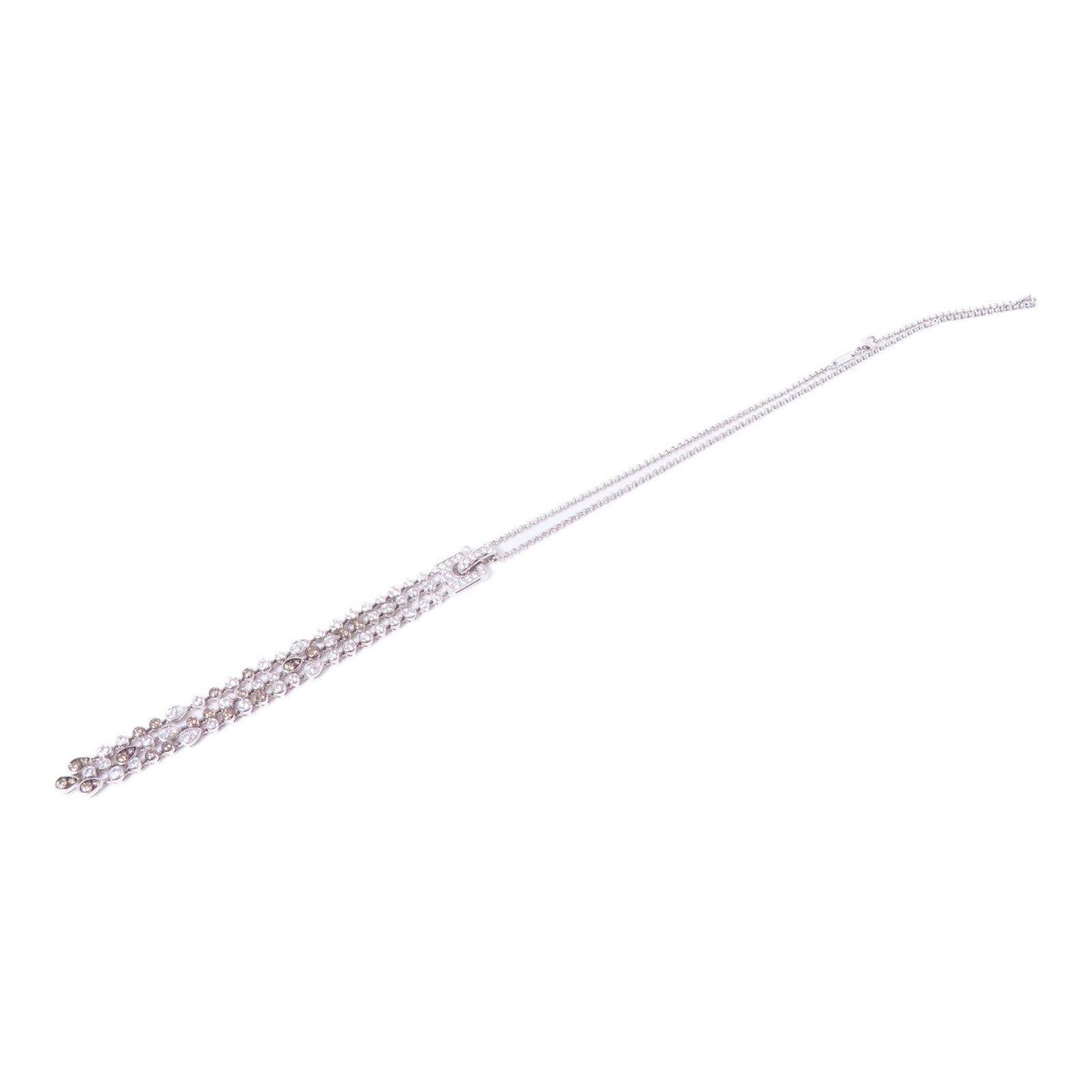 Chopard 18K白金Diamond Necklace 3.19ct鑽石項鍊